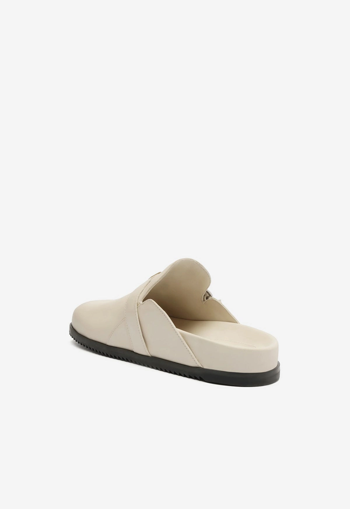 Grace Leather Clog Seasonless Drop Street Motion