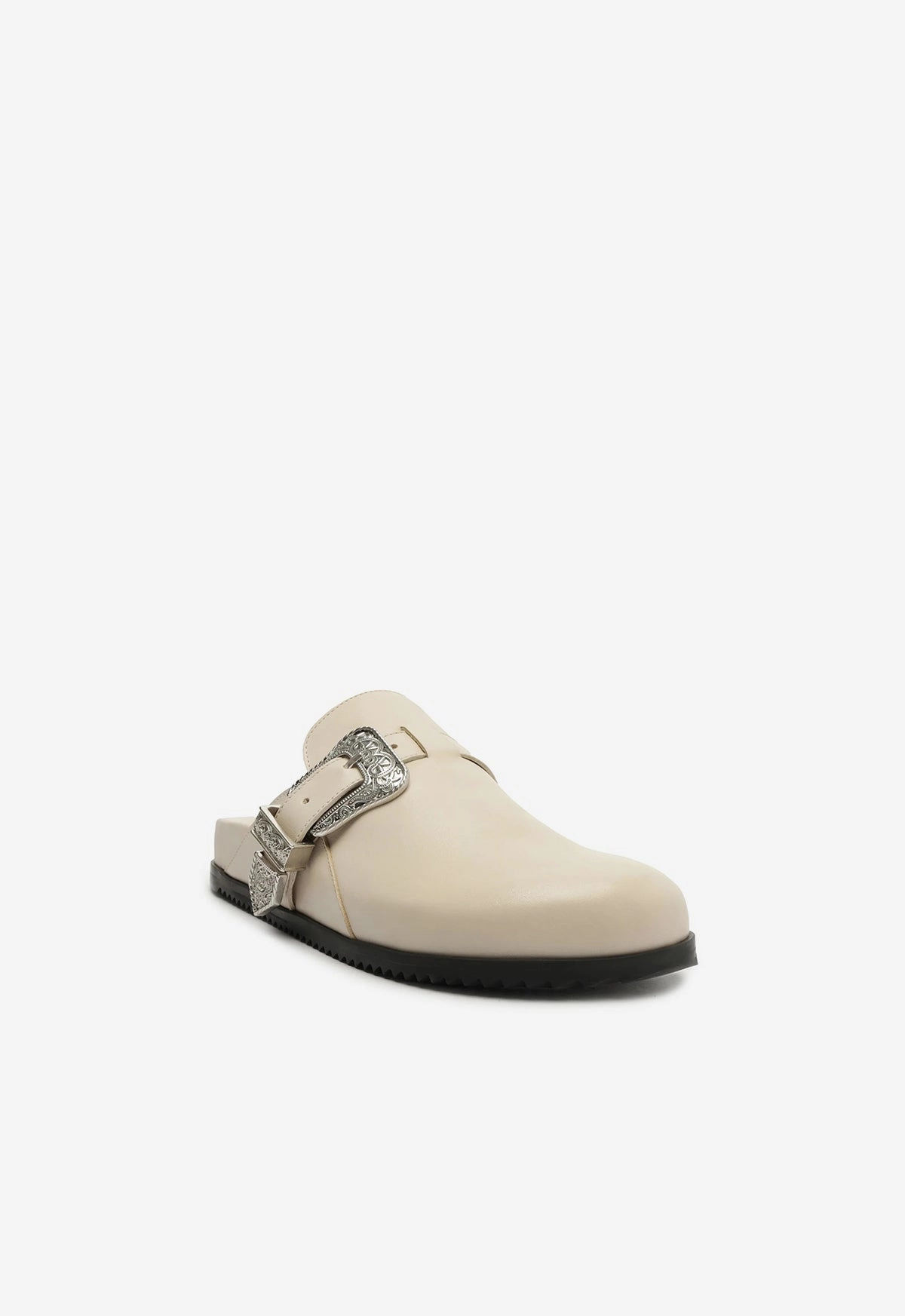 Live Refined Layer Logic Grace Leather Clog