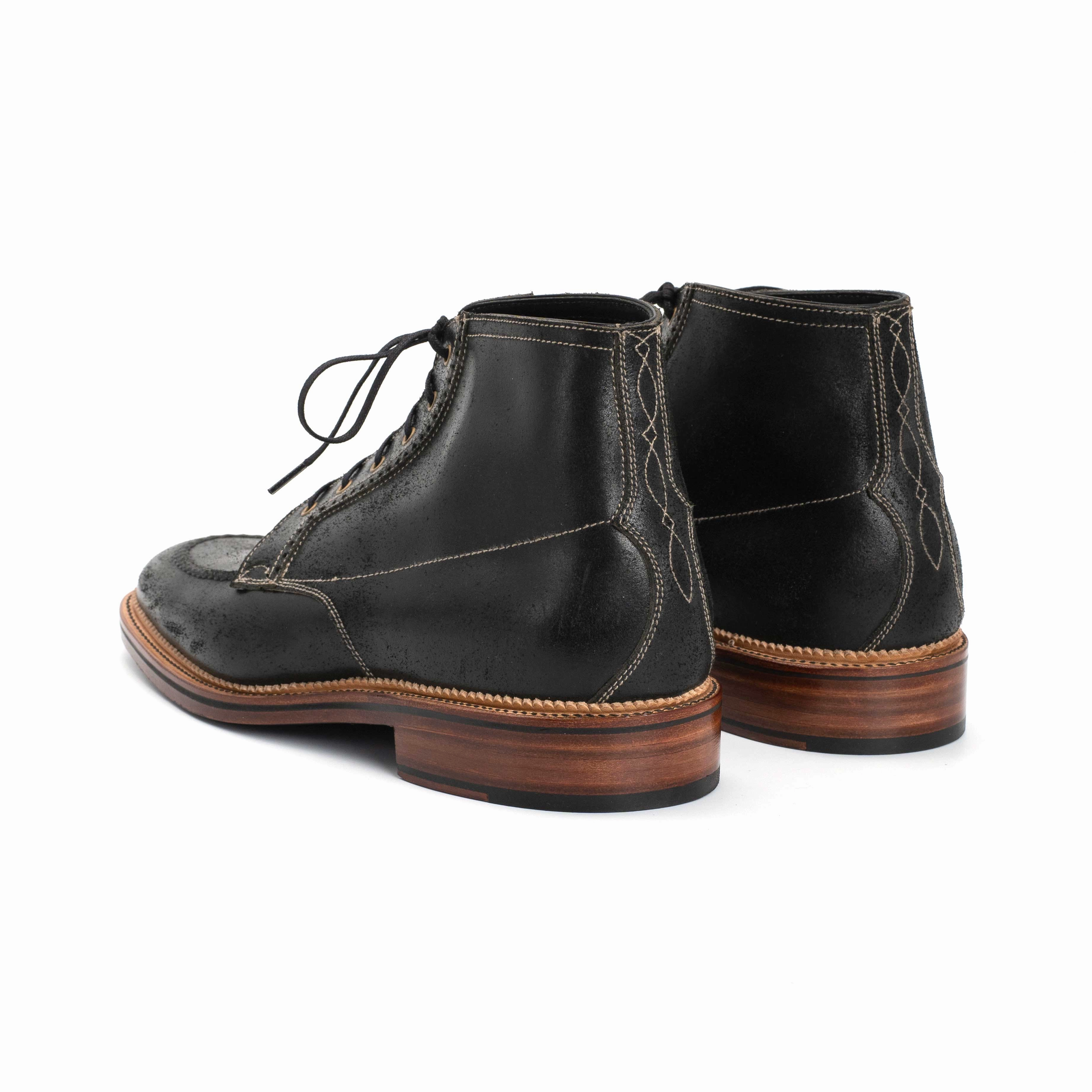 Haring Moc Toe Derby Boot Mto - Becerro Villarramiel Engineered For Flow