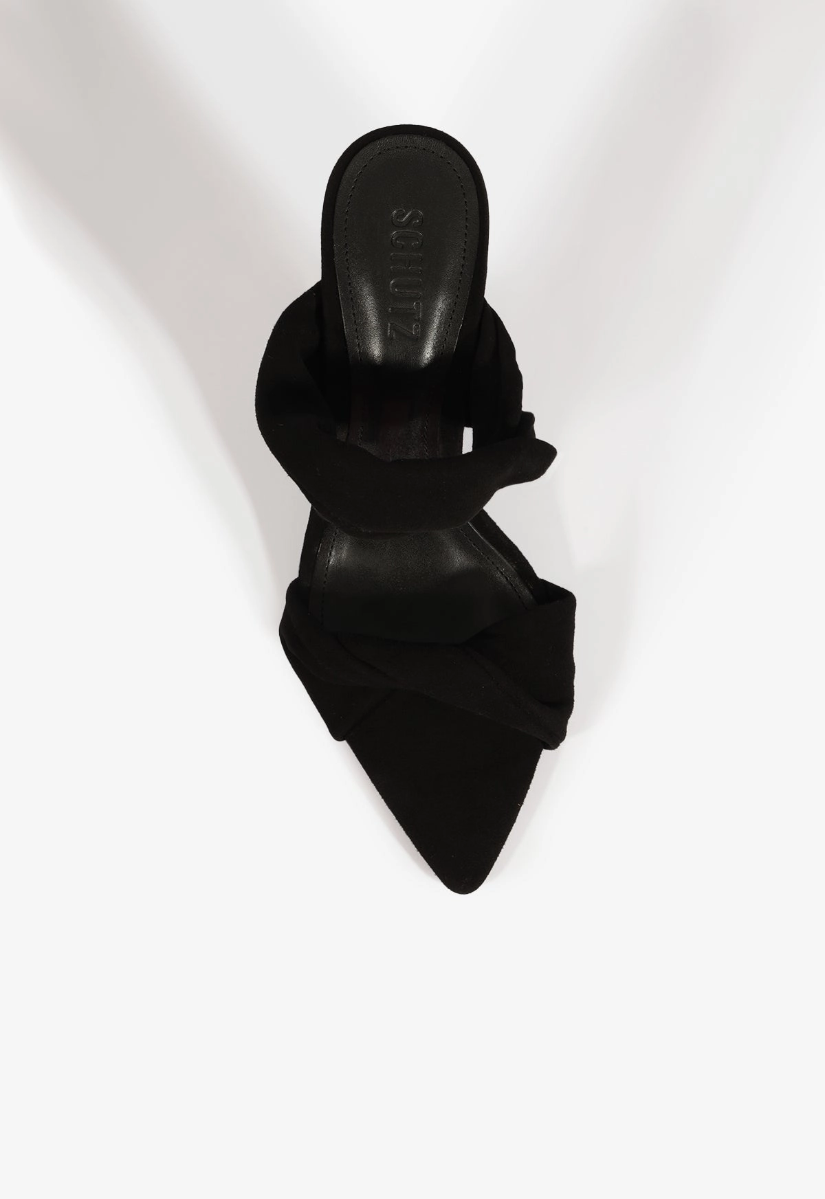 Season-Neutral Meline Mule Suede Sandal