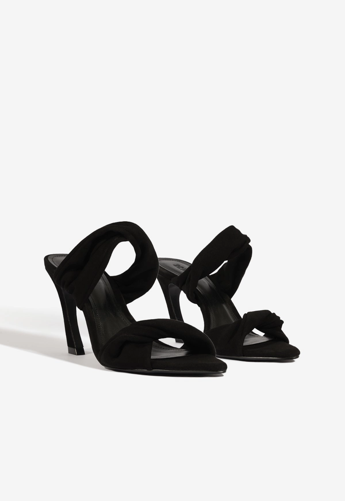 Meline Mule Suede Sandal Confident Minimal
