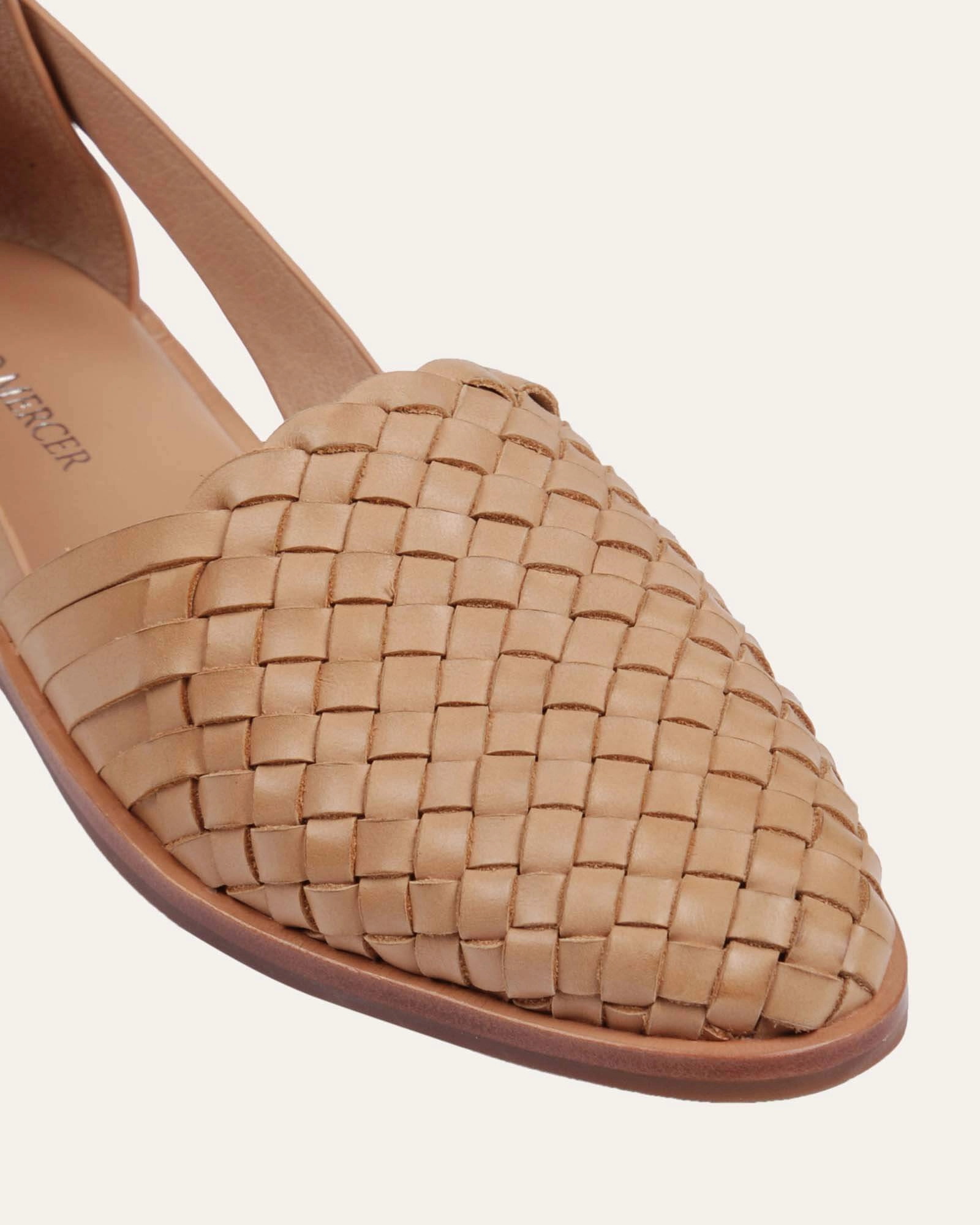 Wisdom Casual Flats Tan Leather Streamlined By Design