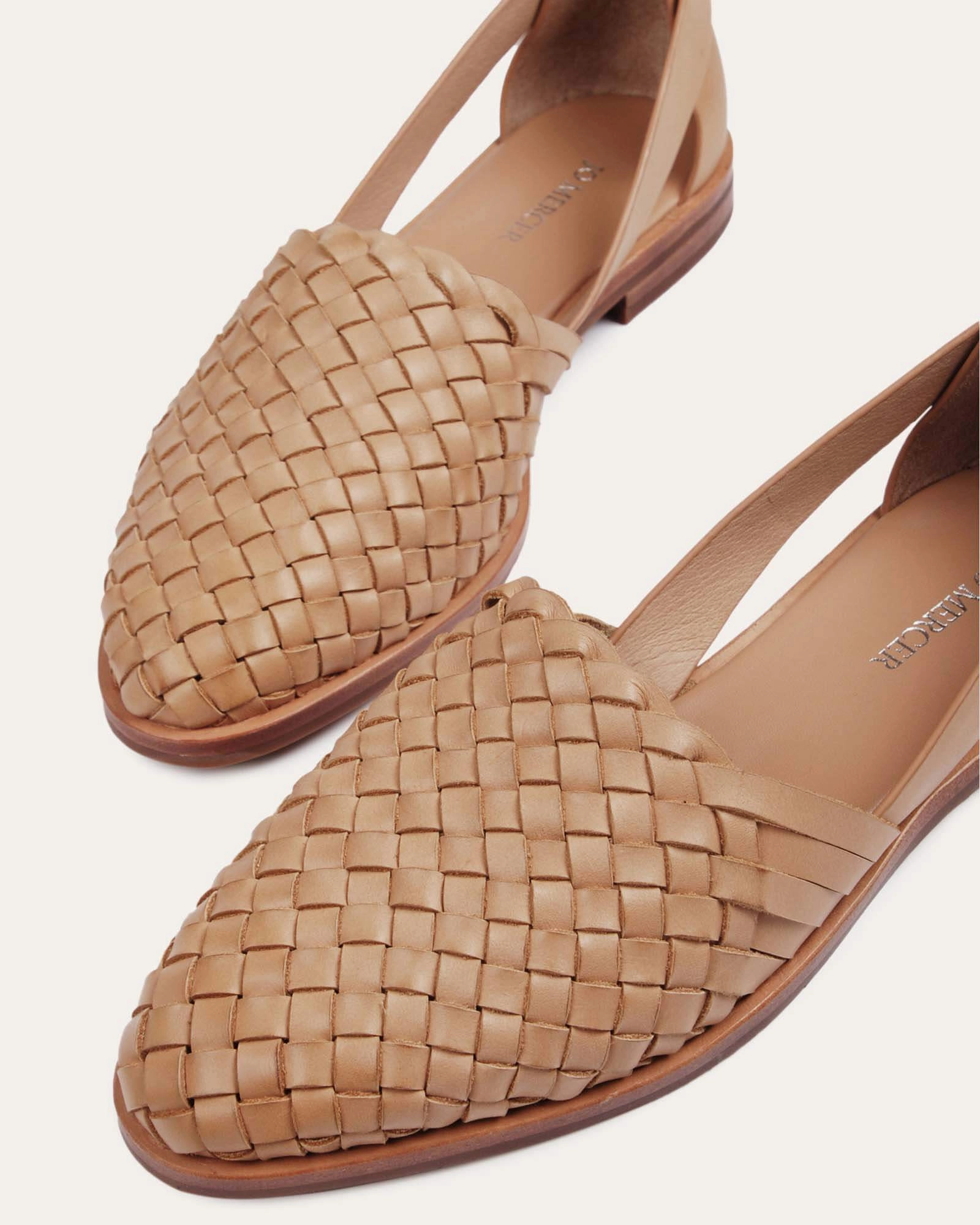 Active-Inspired Wisdom Casual Flats Tan Leather