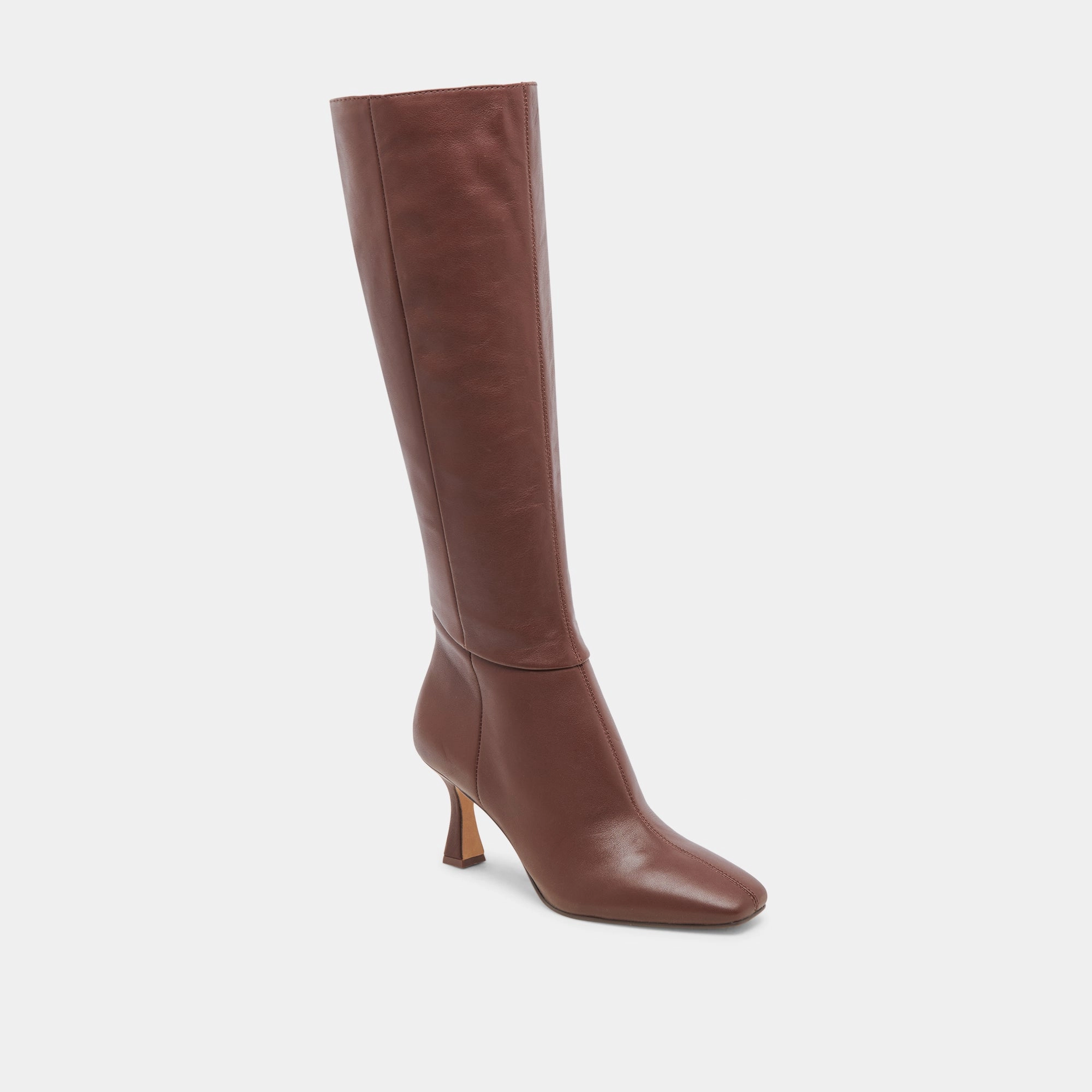 Smart Function Gyra Extra Wide Calf Boots Chocolate Leather