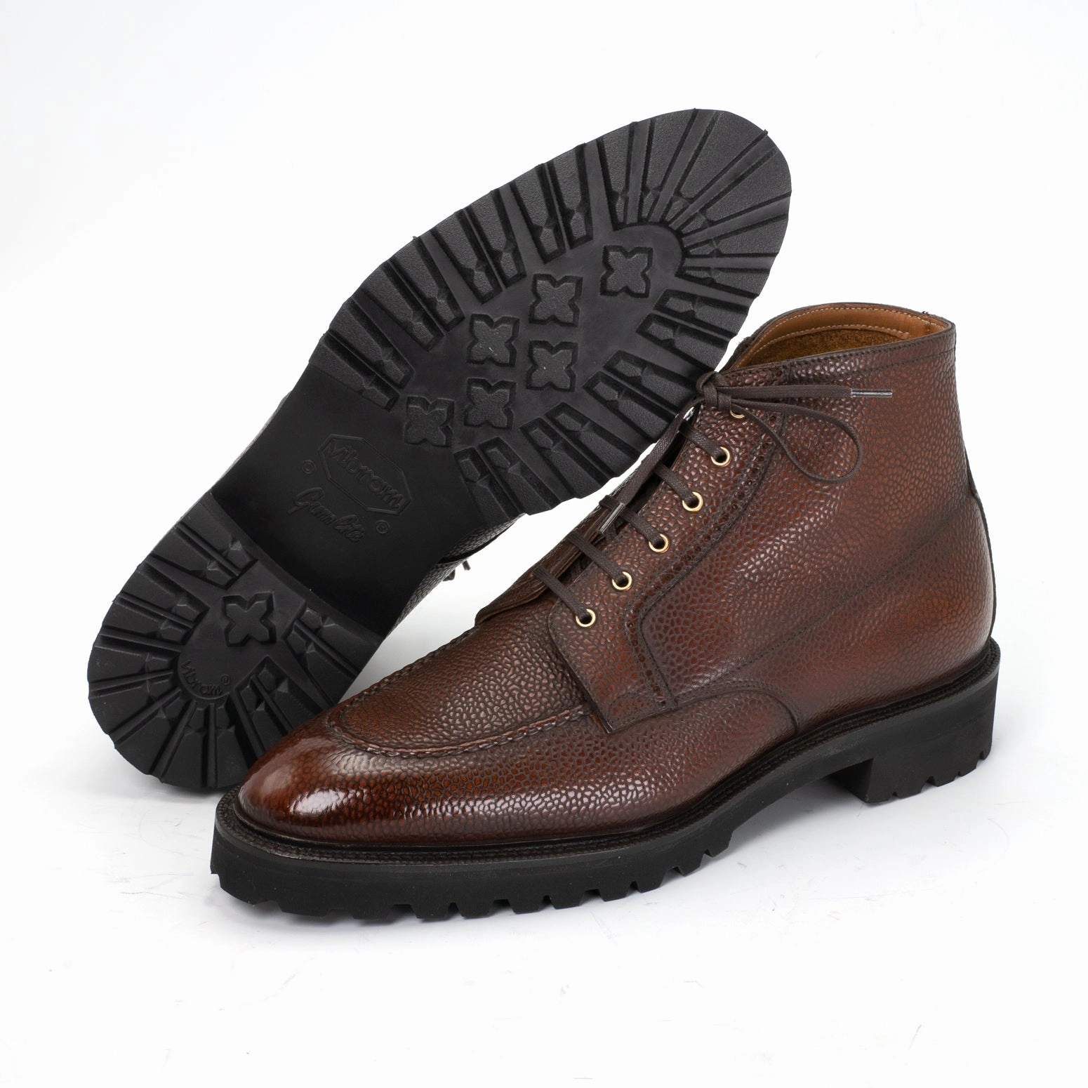Haring Moc Toe Derby Boot Mto - Dark Caramel Movement-Inspired Refined Fit Gear