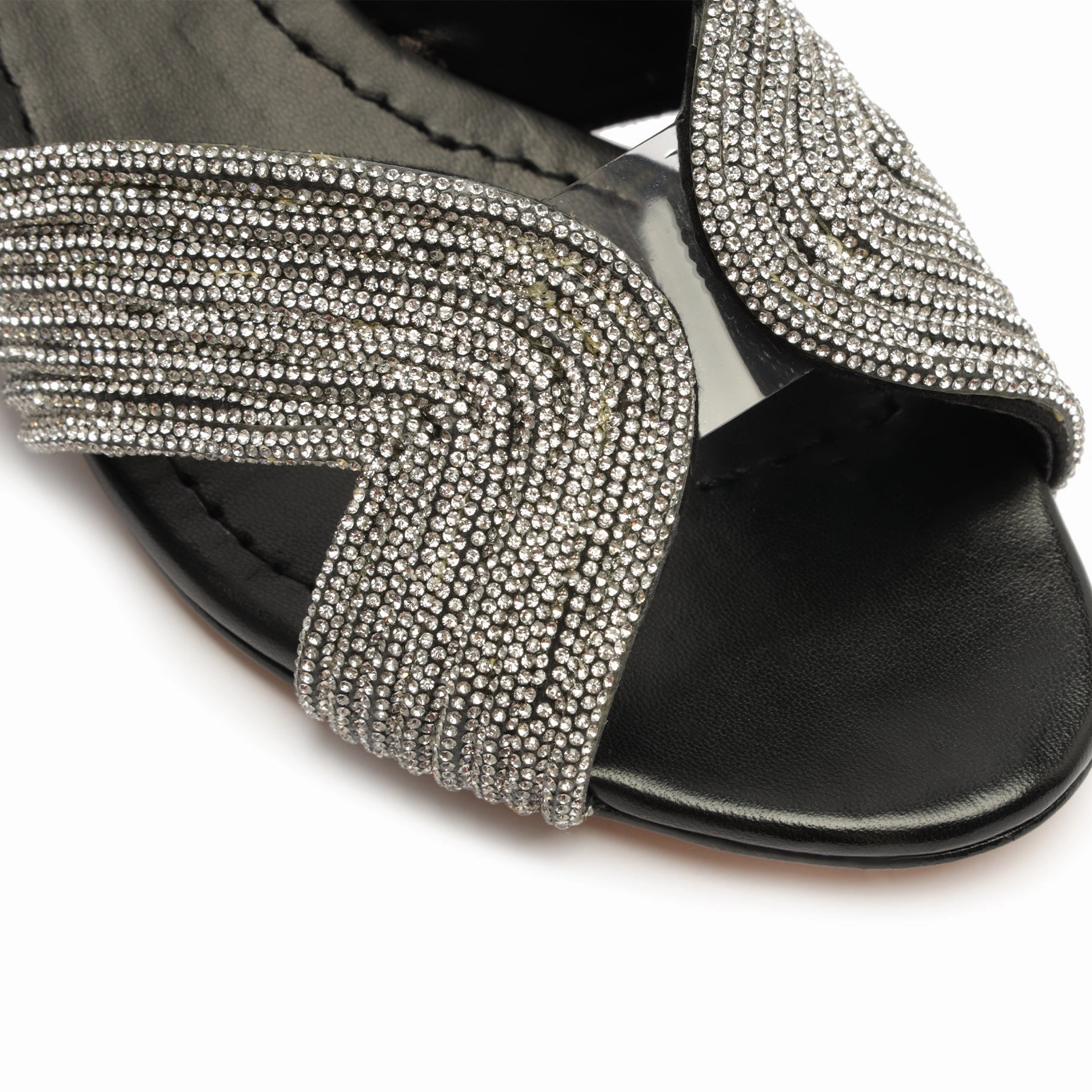 Live In Motion Hattie Mid Block Leather Sandal