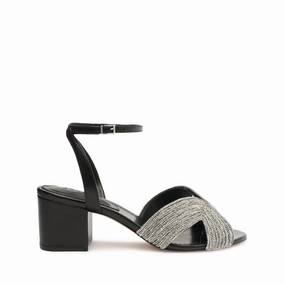 Hattie Mid Block Leather Sandal Lifestyle Architecture