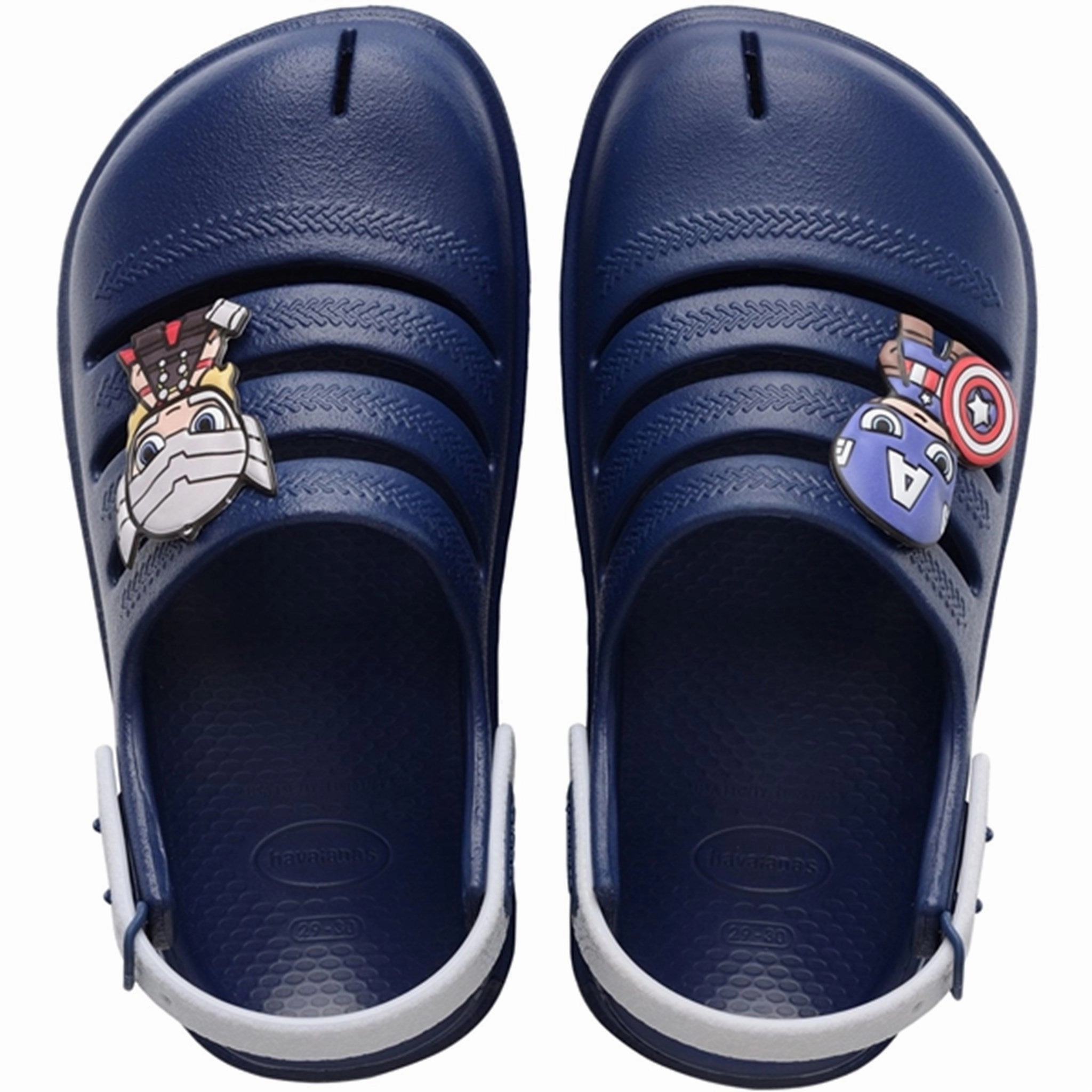Crafted Flow Havaianas Kids Sandals Marvel Navy Blue