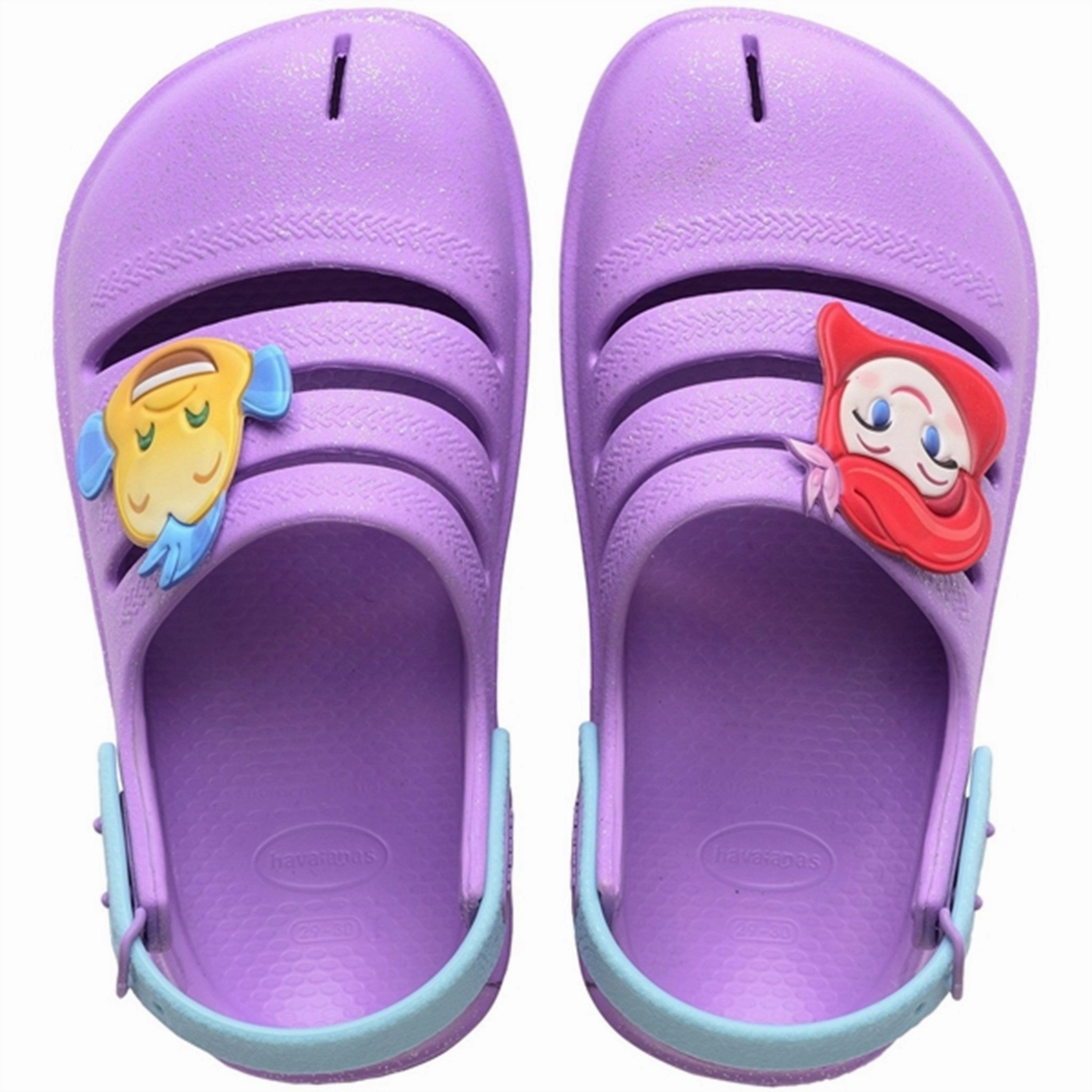 Edge And Ease Low-Key Bold Havaianas Kids Sandals Princesas Prisma Purple