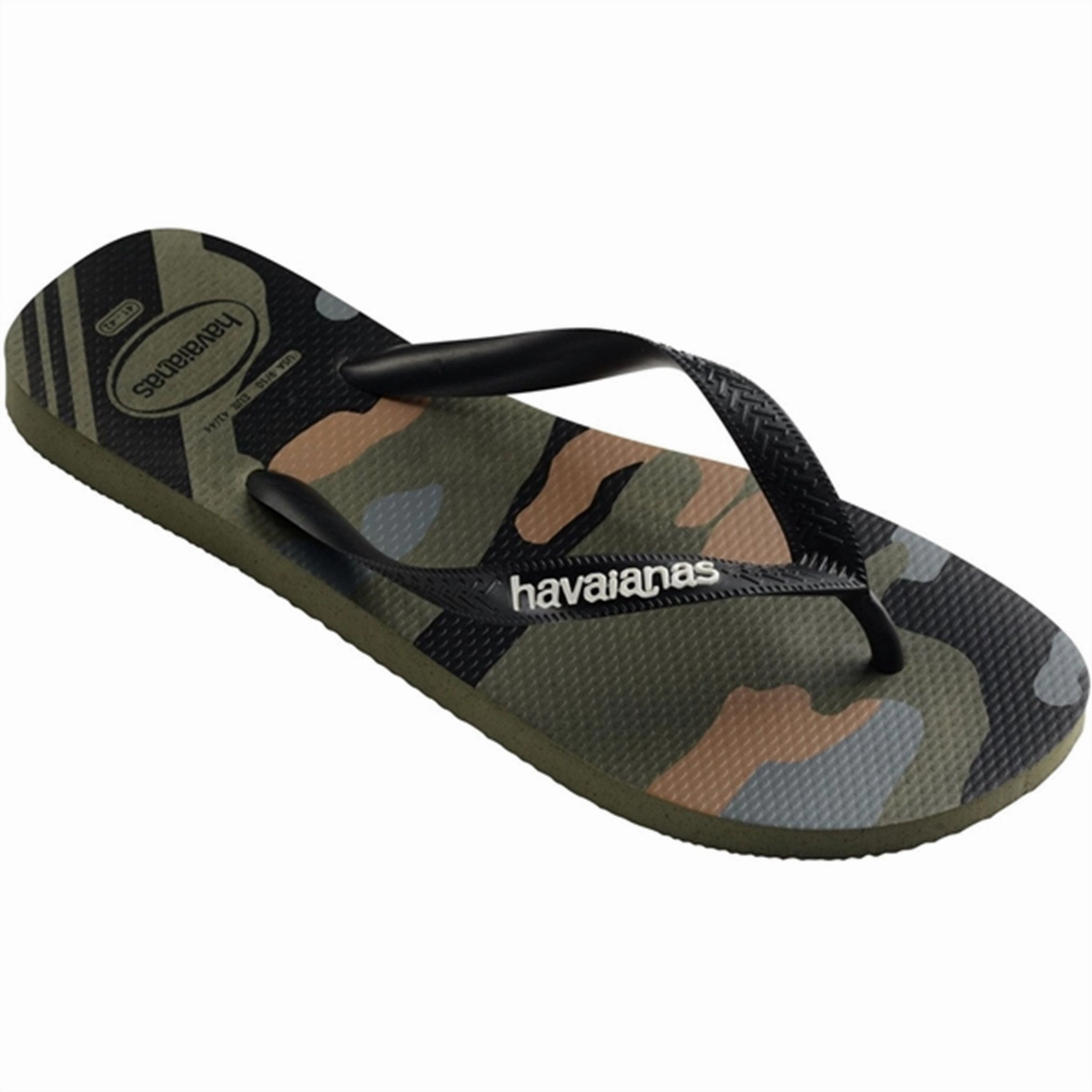 Havaianas Sandals Top Camu Black/Moss Built To Breathe