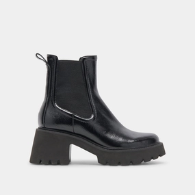 Flow In Motion Hawk H2O Booties Midnight Crinkle Patent