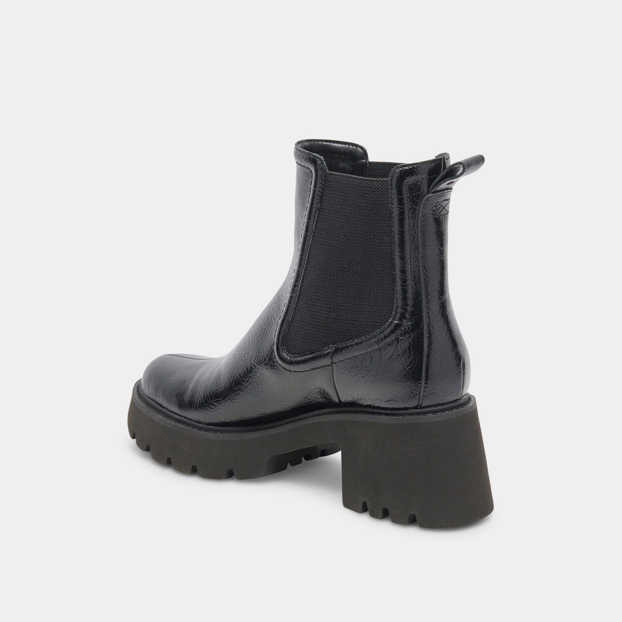 Hawk H2O Booties Midnight Crinkle Patent Life In Layers