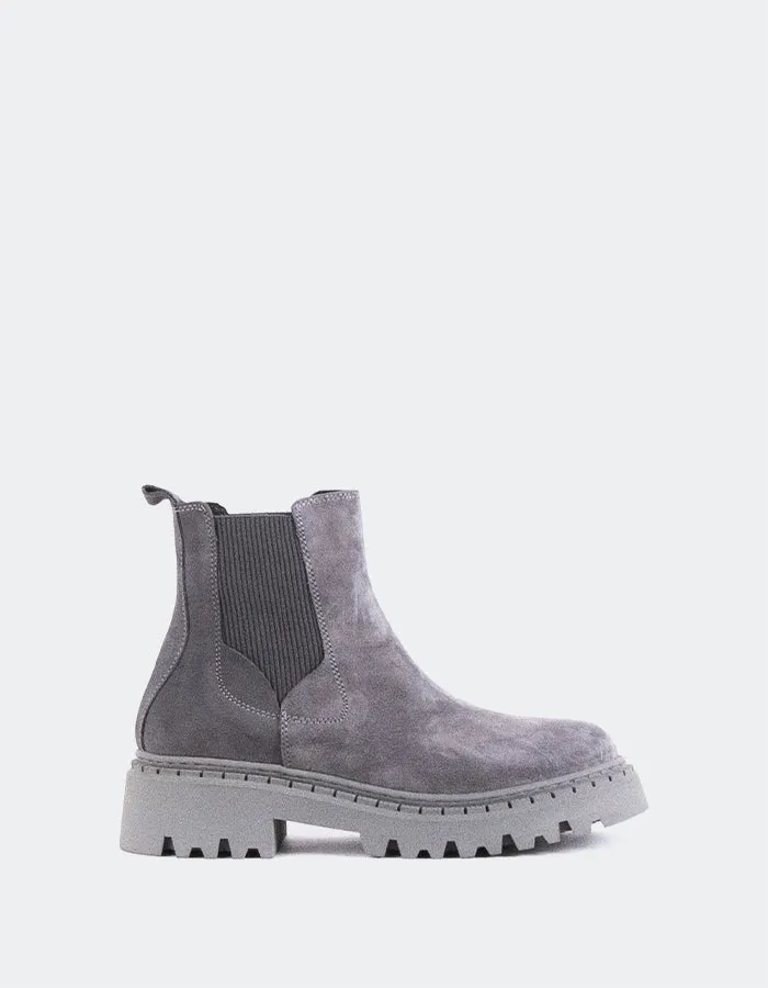 Journey Wear Hayes Grey Suede
