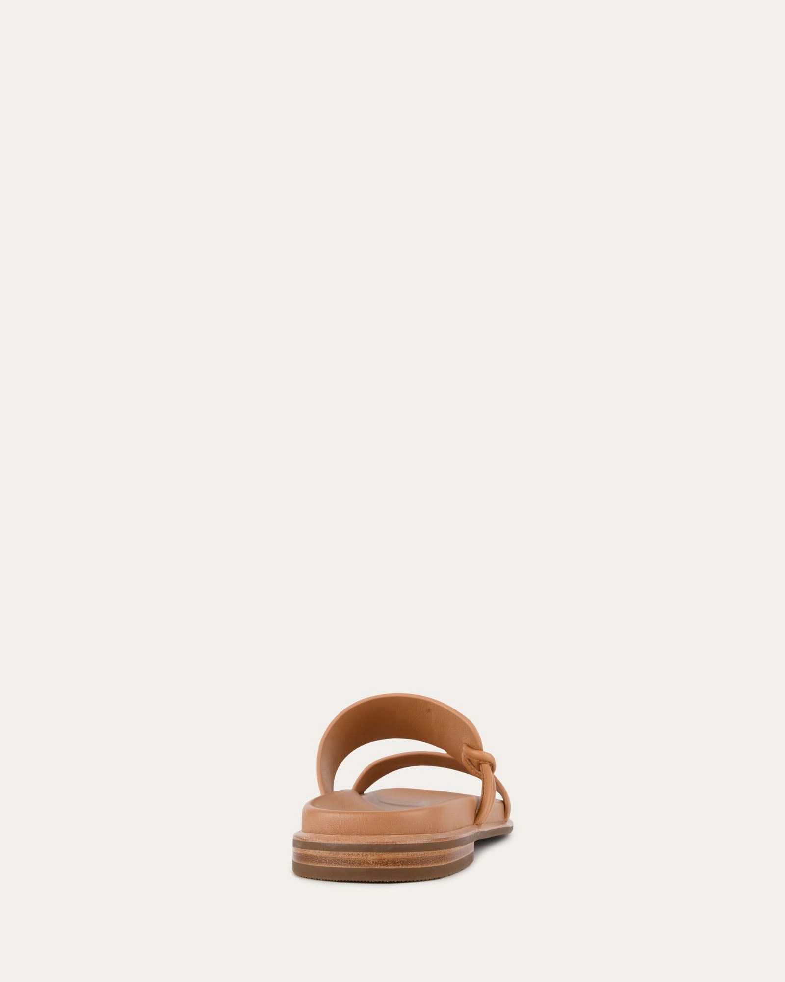 Hayes Flat Sandals Toffee Leather Explore With Ease