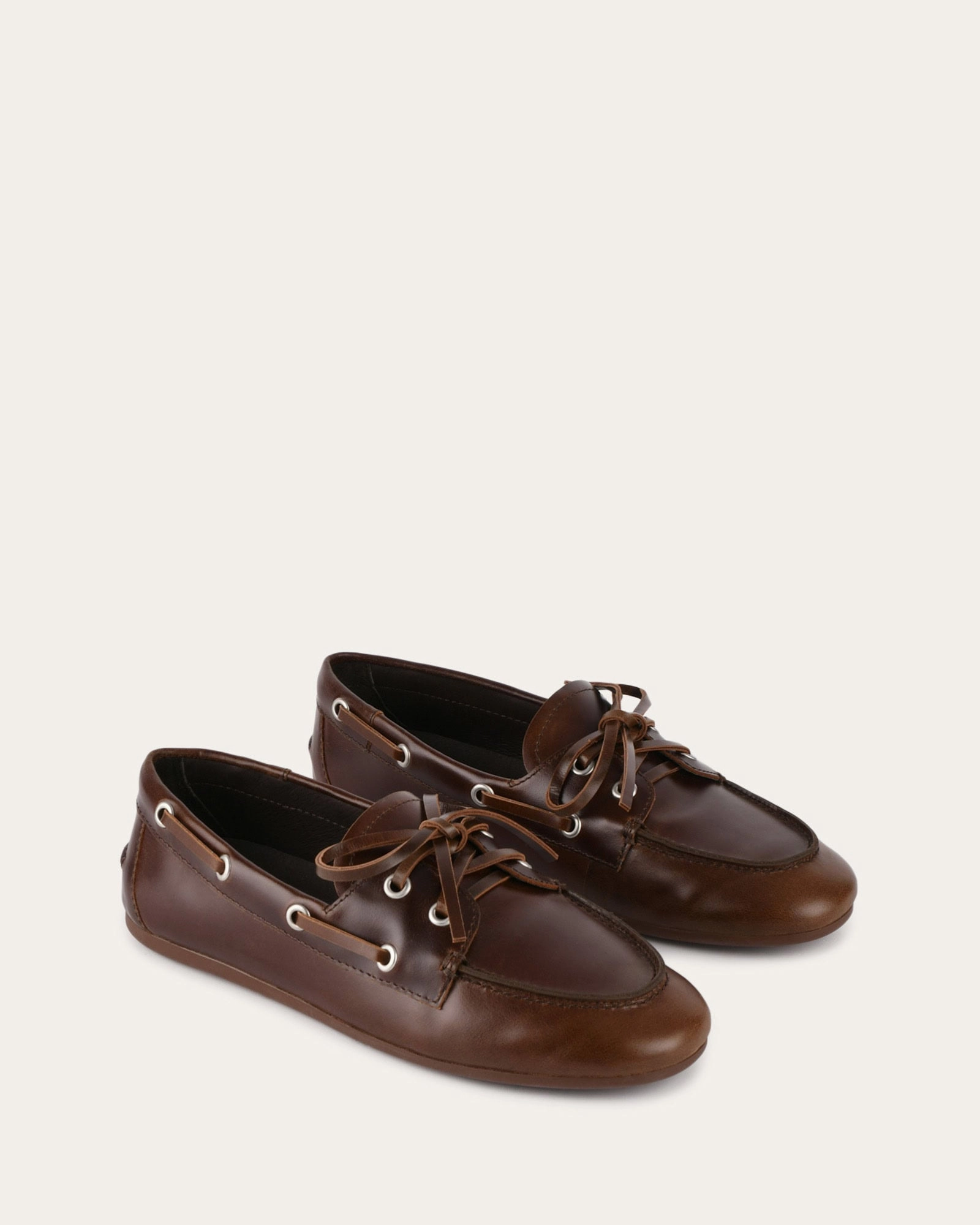 Cool Tones Core Style System Helm Loafers Pecan Waxed Leather