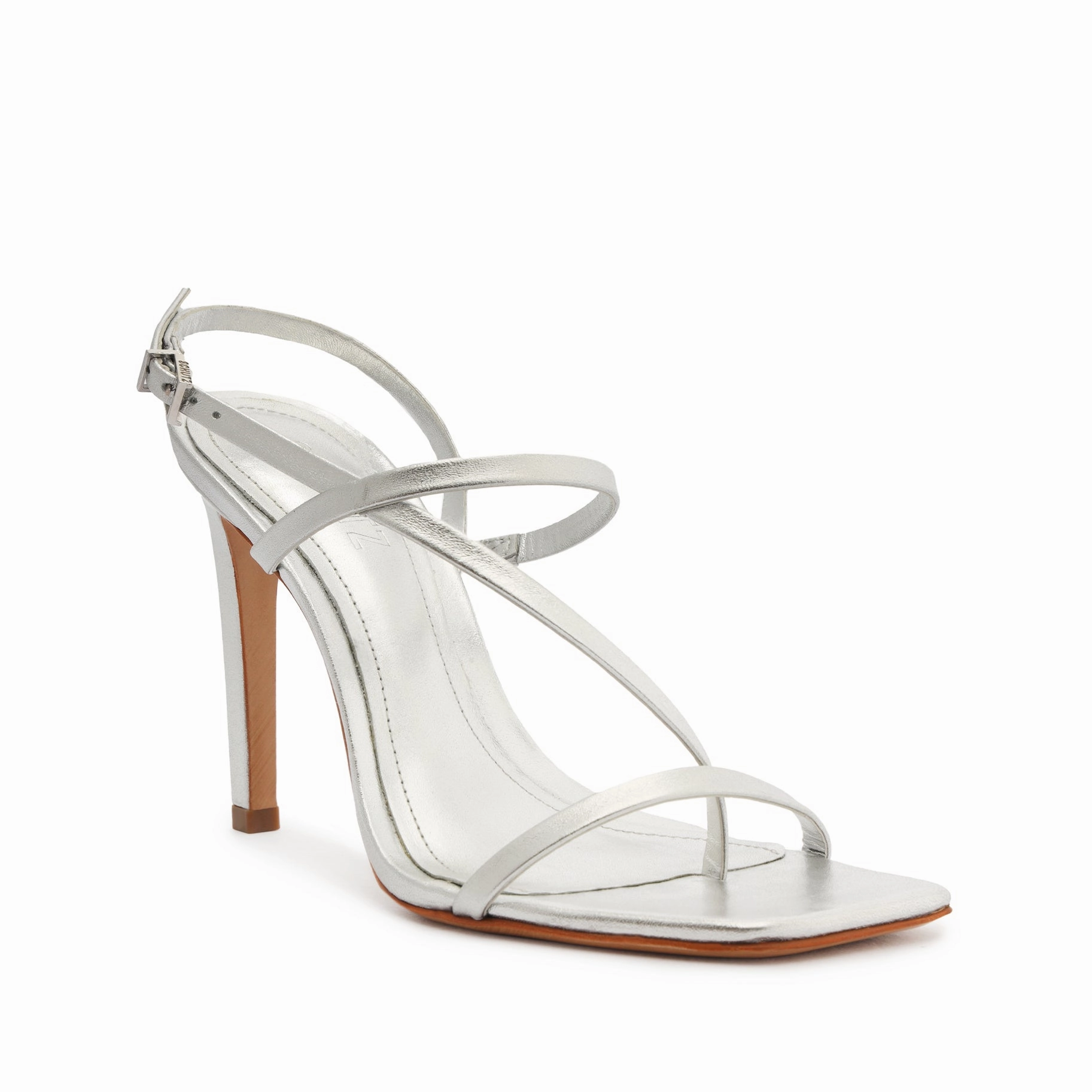 Heloise High Metallic Leather Sandal Your Everyday Edge Soft Impact