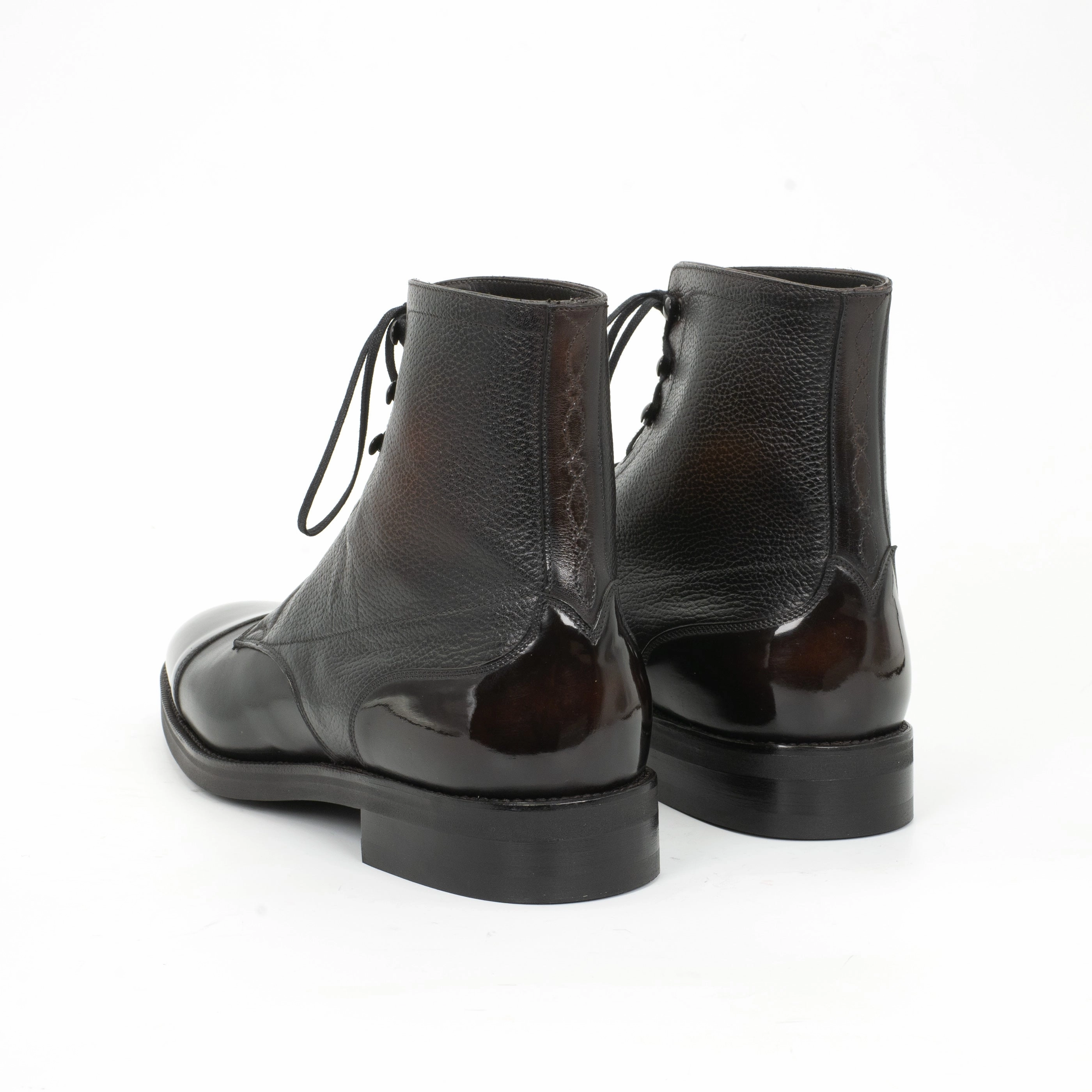 Hemingway Derby Boot - Ebony Modern Movement Gear Cool And Clean