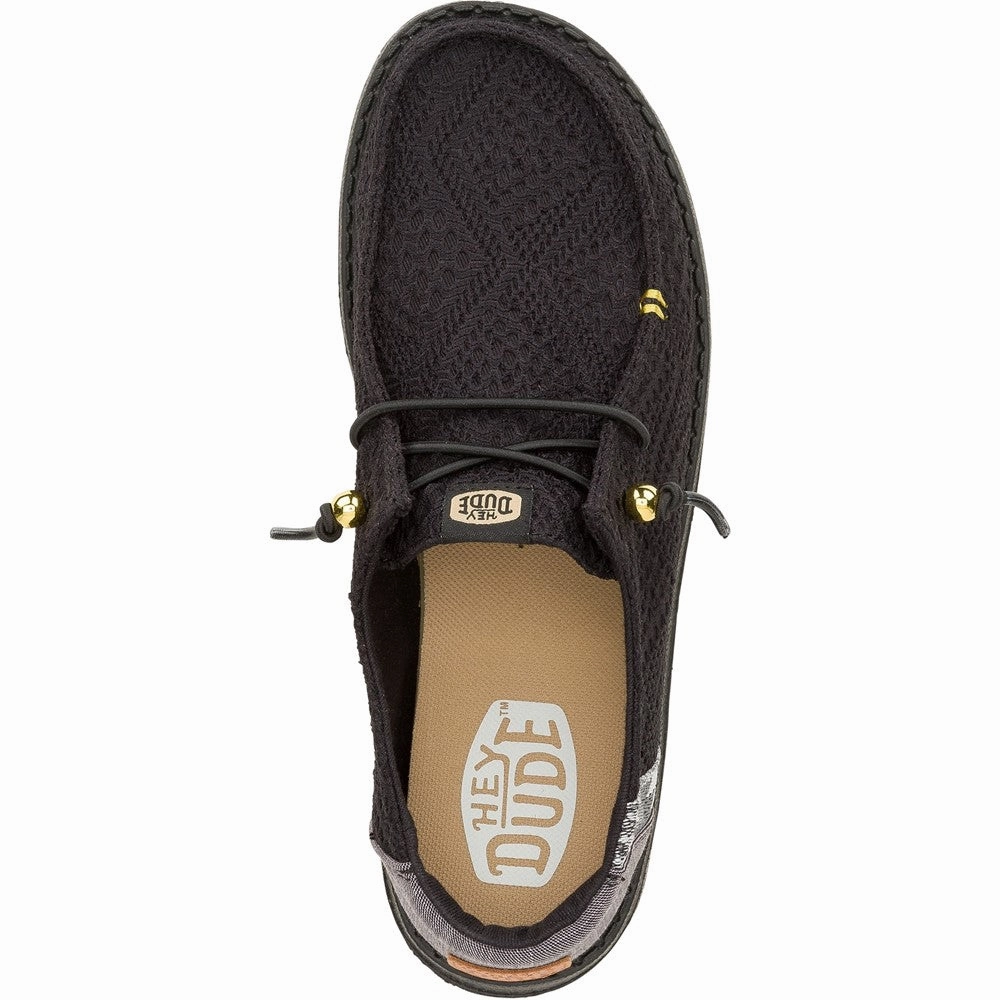 Heydude Wendy Boho Crochet Shoes Precision Comfort