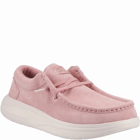 Style Meets Tech Urban-Motion Fit Heydude Wendy Comf Suede Shoes