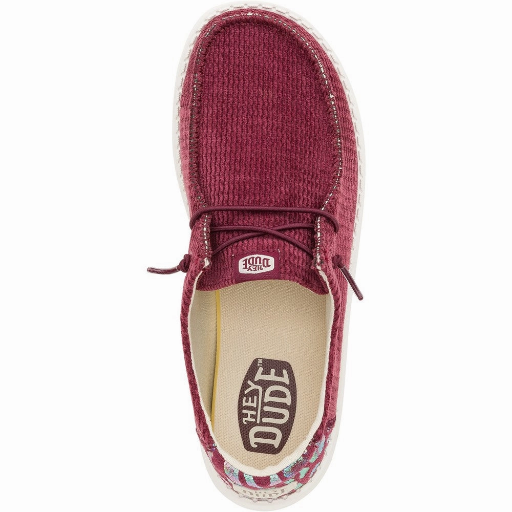 Heydude Wendy Corduroy Leo Shoes Street Motion