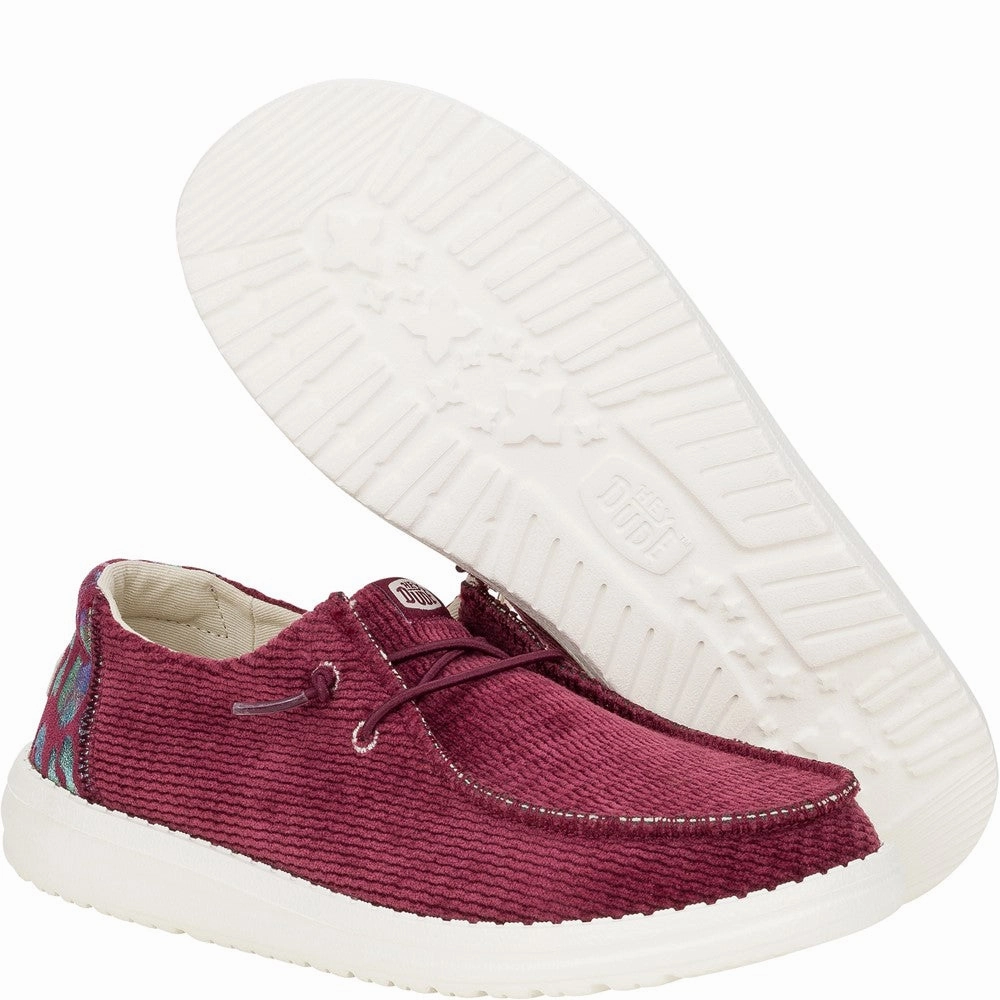 Clean Energy Heydude Wendy Corduroy Leo Shoes