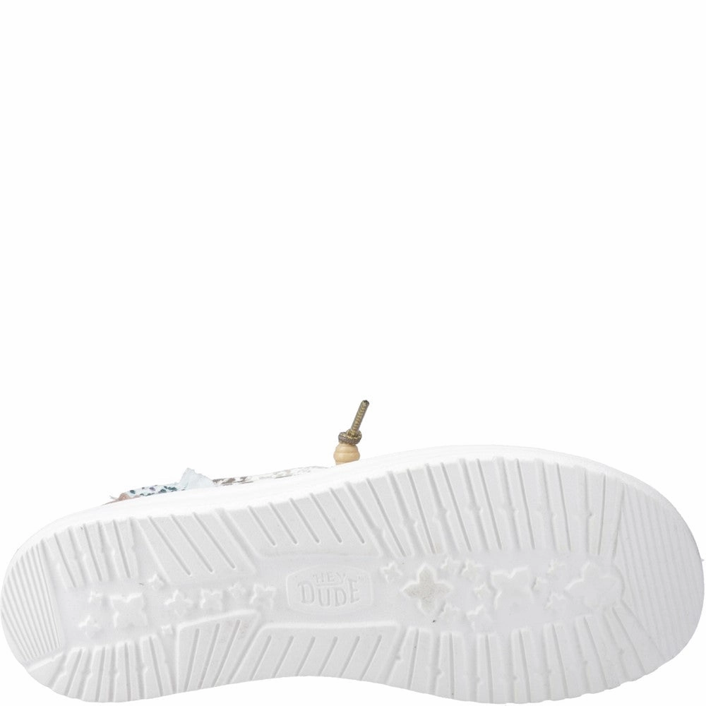 Versatile Layers Heydude Wendy Disco Cow Shoes