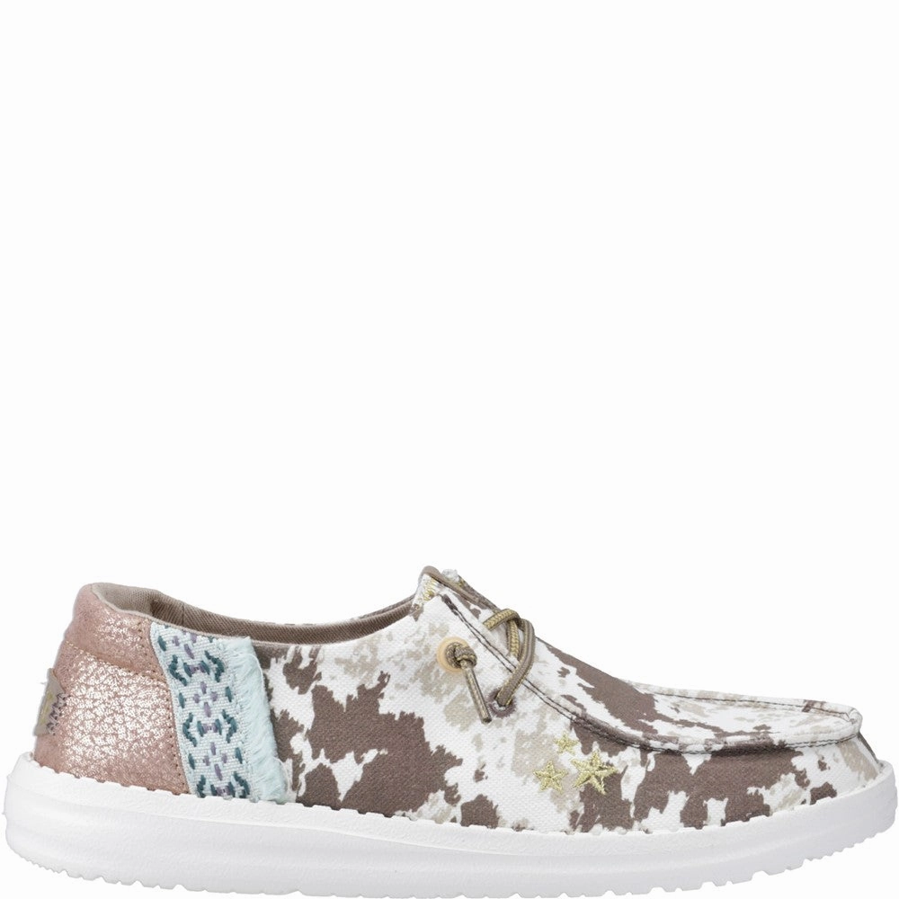 Heydude Wendy Disco Cow Shoes Multi-Use Gear