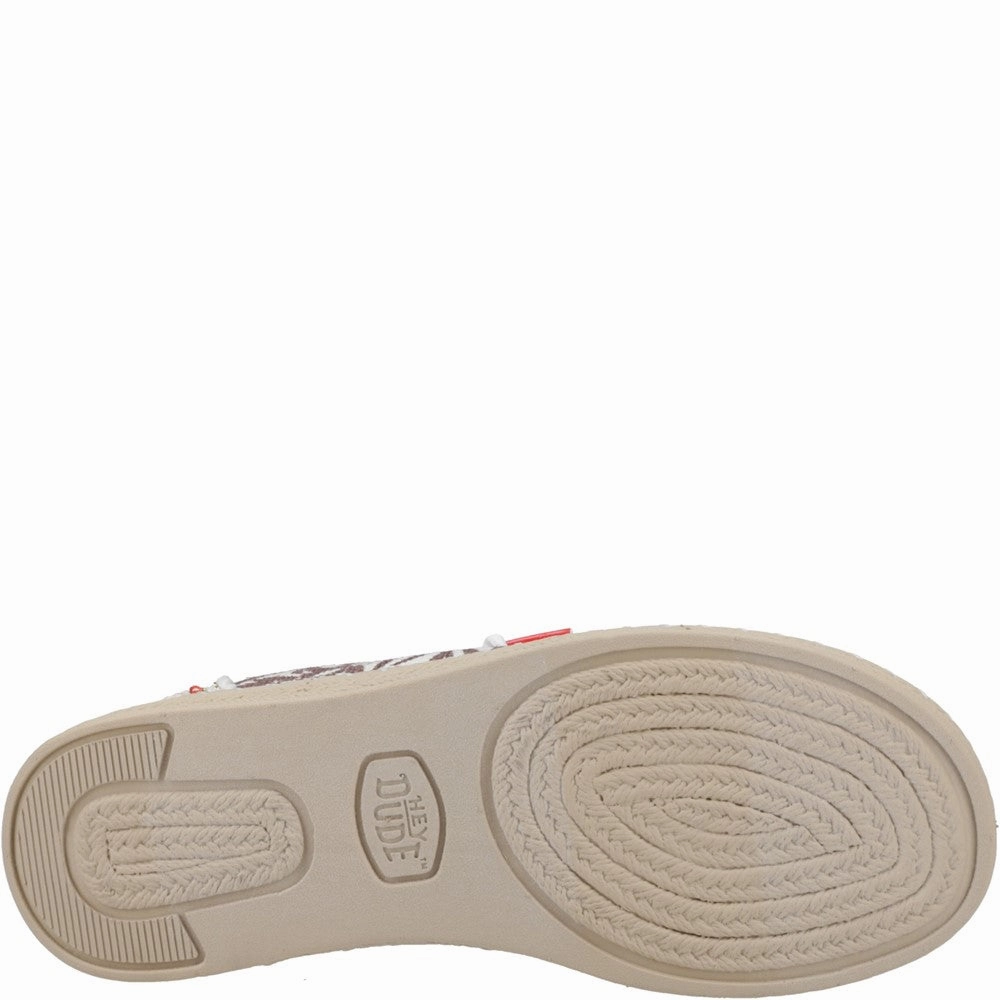 Heydude Wendy Espadrille Retro Palm Shoes Soft Impact Ready-To-Flow