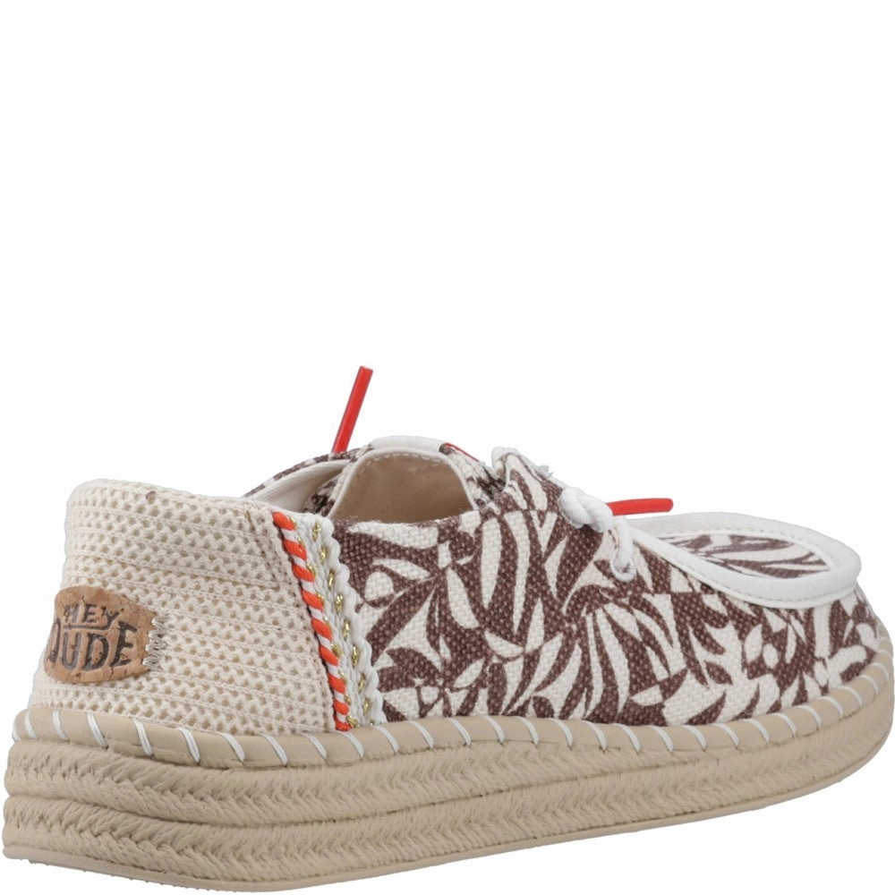 Heydude Wendy Espadrille Retro Palm Shoes Wearable System