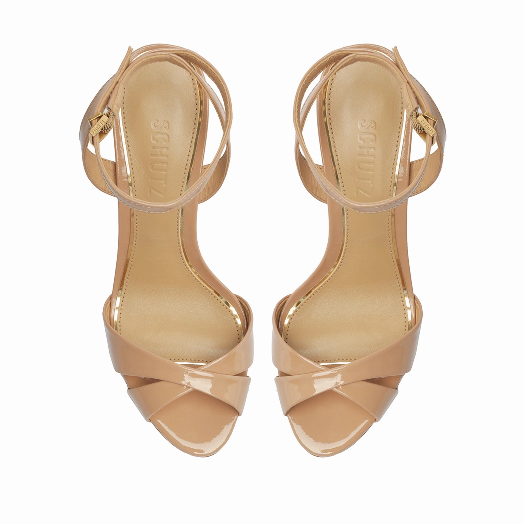 Bold Looks Constant Comfort Hilda Patent Leather Sandal