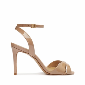 Hilda Patent Leather Sandal Curated For Motion Everyday Sleek