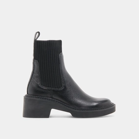 Modern Rhythm Go-Mode Fit Hilora H2O Boots Black Leather
