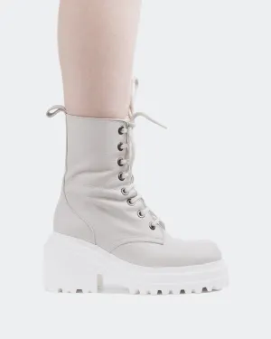 Streamline Your Day Homer Off White Leather