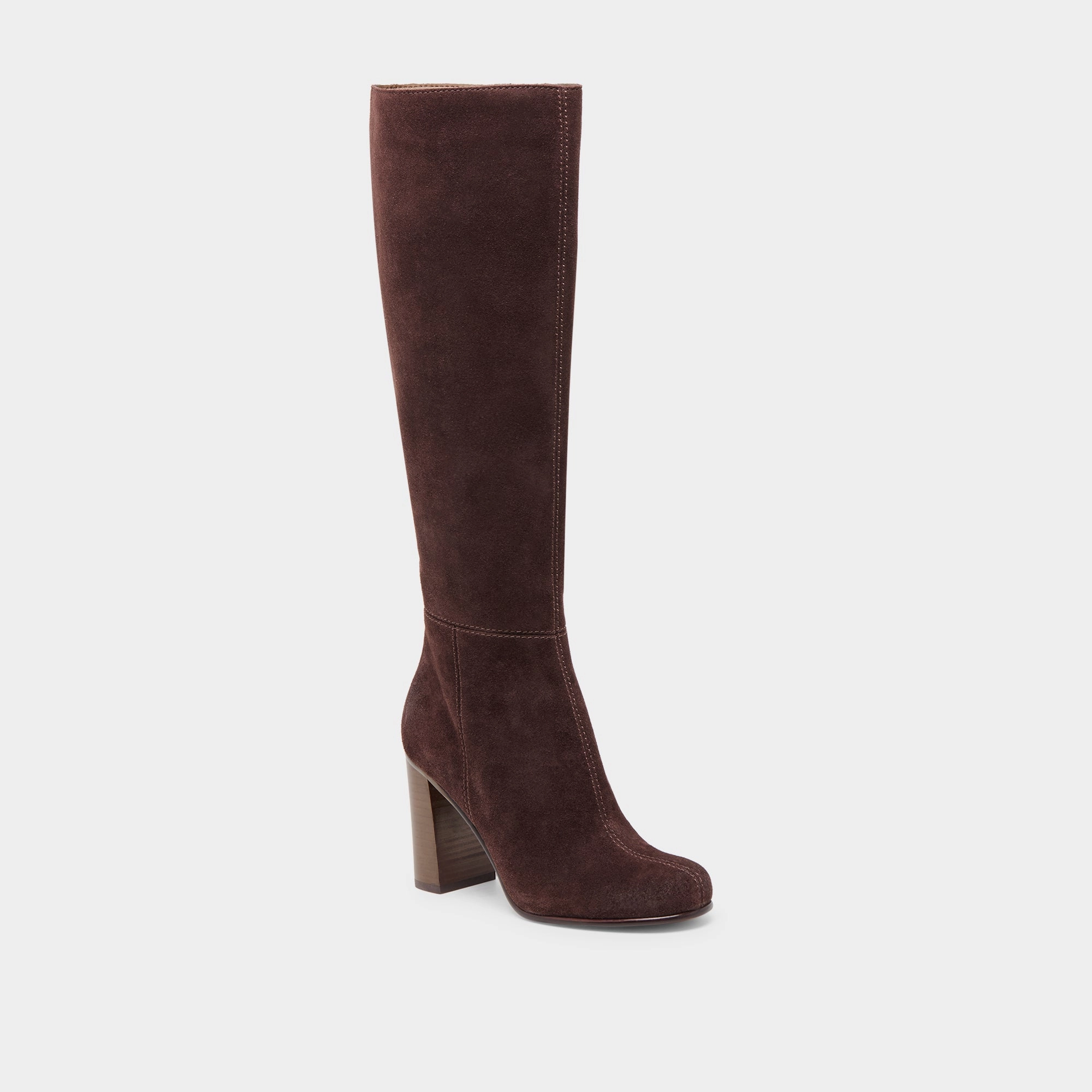 Hudsin Boots Mahogany Suede Refined Chill Clean Direction