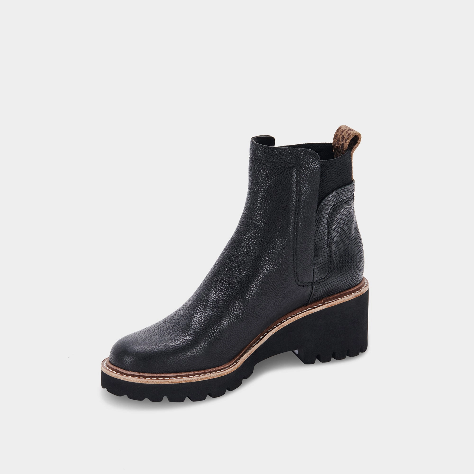 Huey H2O Boots Black Leather Intentional Daily Future-Forward Comfort