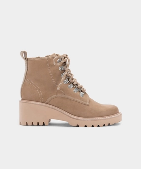 Huey Hiker Boots Mushroom Nubuck Anytime Fit Season-Free Style