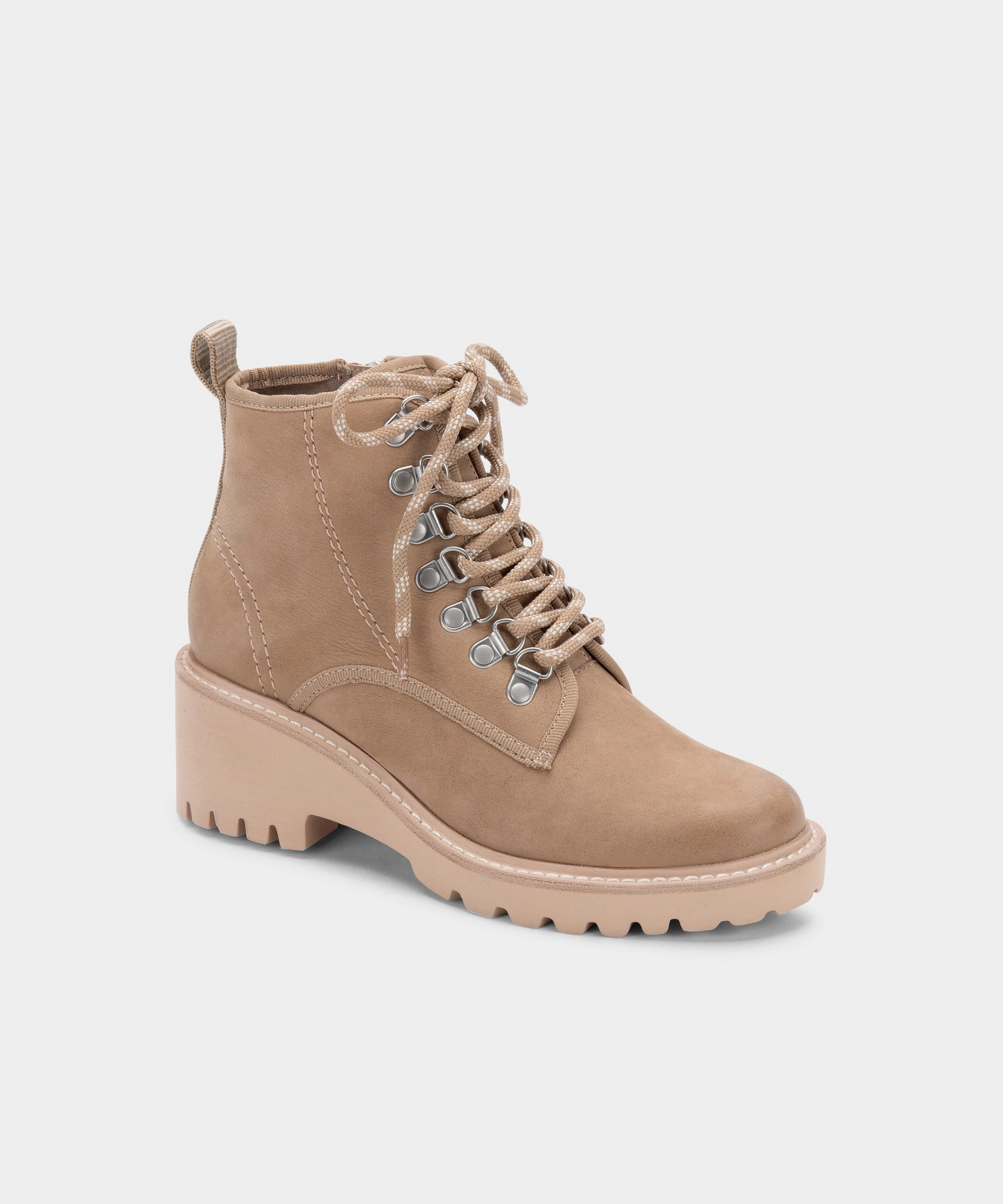 Huey Hiker Boots Mushroom Nubuck Daily Wear Built For Real