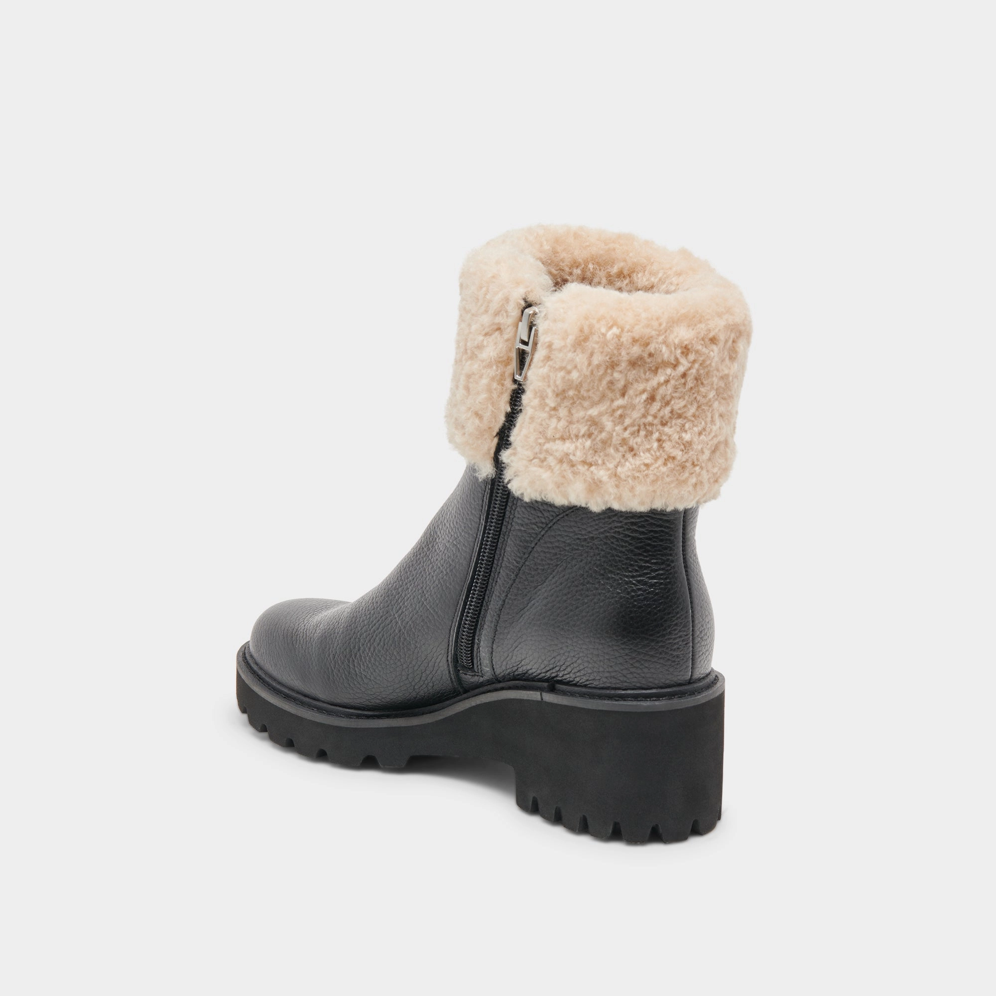 Life, Simplified Hug H2O Boots Black Leather