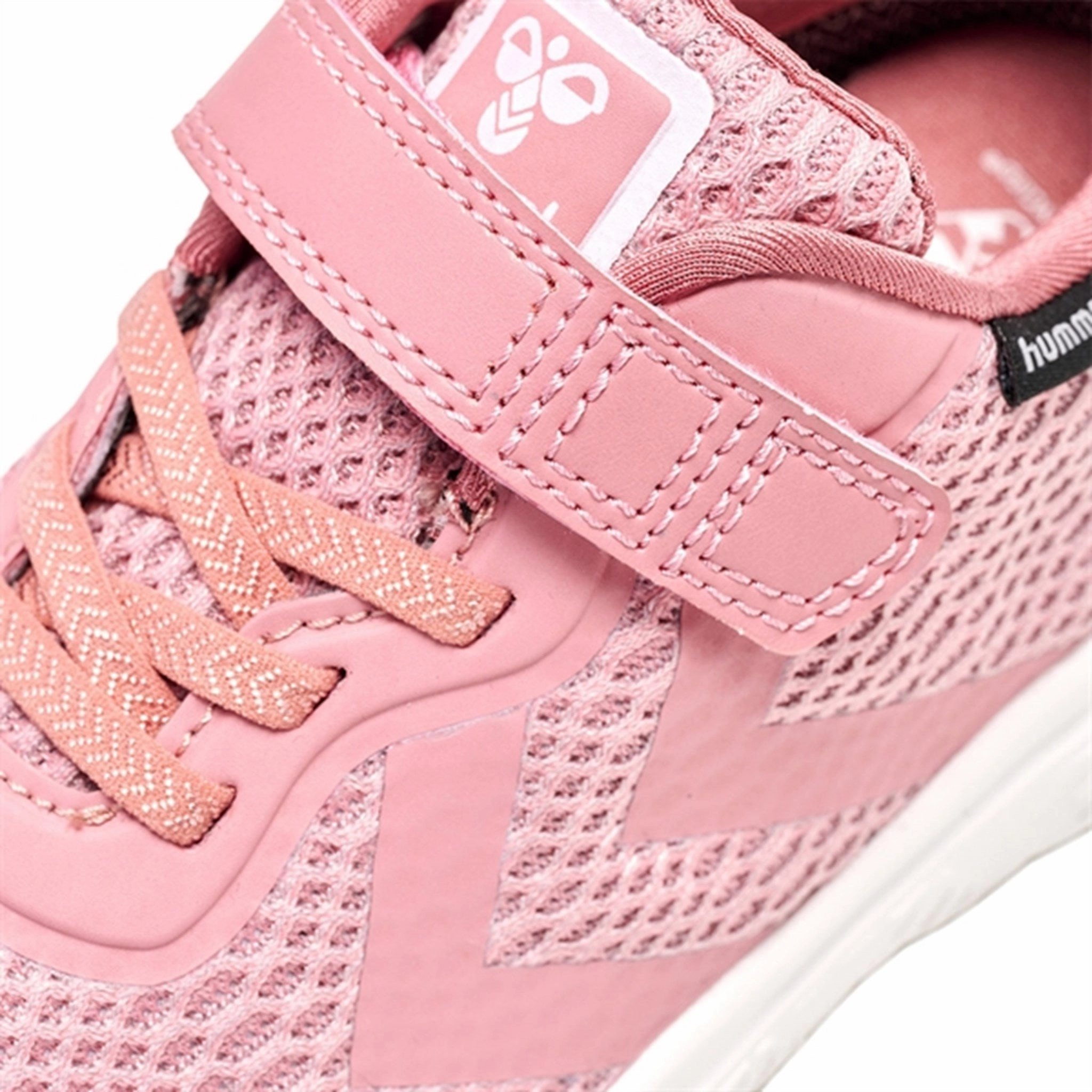 Hummel Actus Recycled Jr Sneakers Pink Go-Mode Fit Movement Uniform