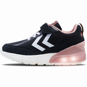 Hummel Black/Pink Daylight Jr Sneakers Style In Action Built For Feel