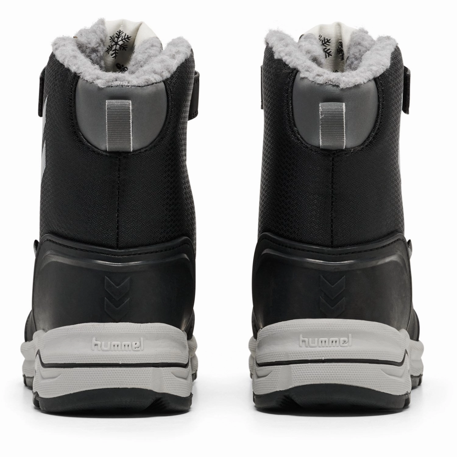 Hummel Black Snow Boot Tex Jr Cool Minimalism Edge-Layered
