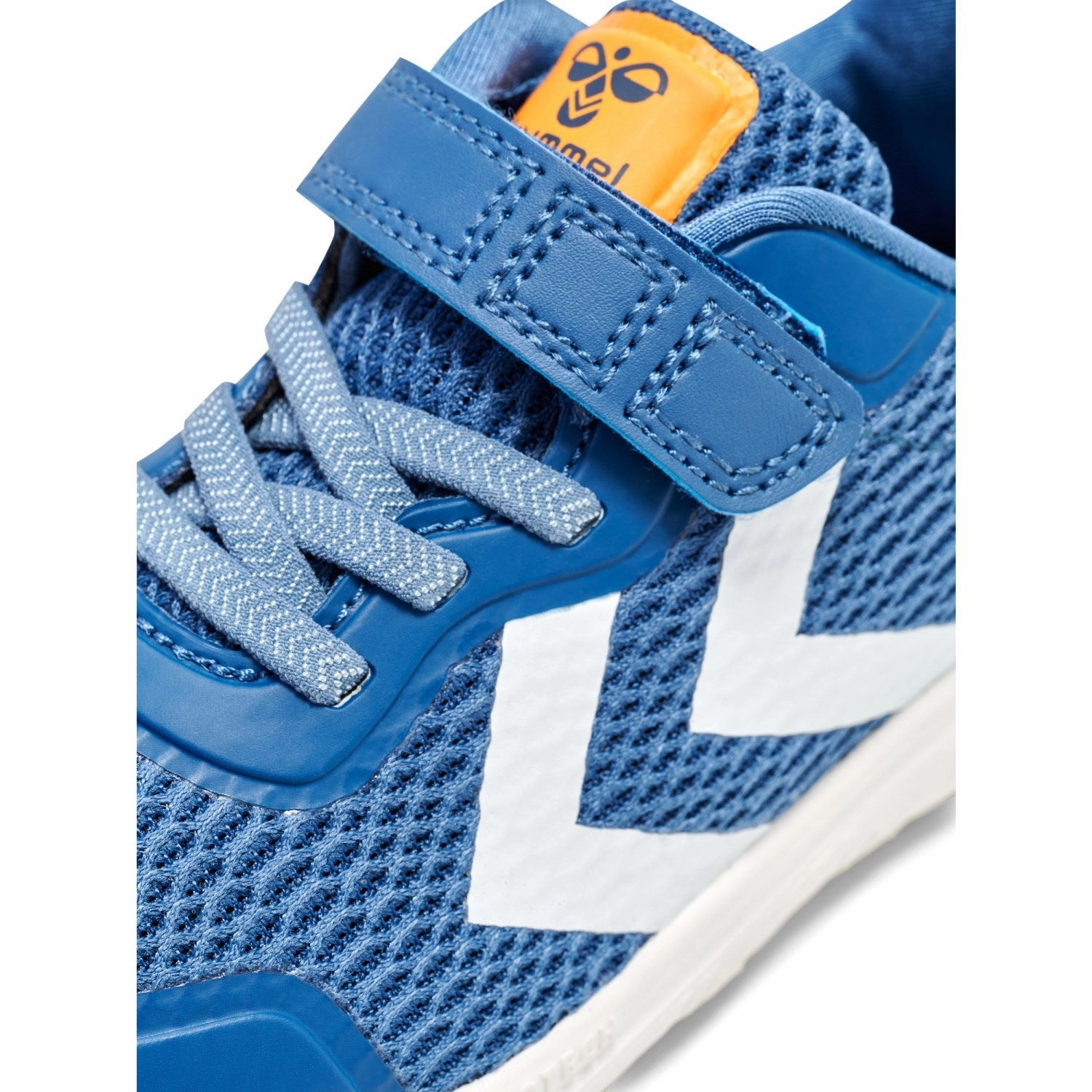 Hummel Blue/Yellow Actus Recycled Jr Sneakers Future Utility