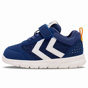 Comfort In Layers Adaptable Pieces Hummel Crosslite Infant Sneakers Navy Peony