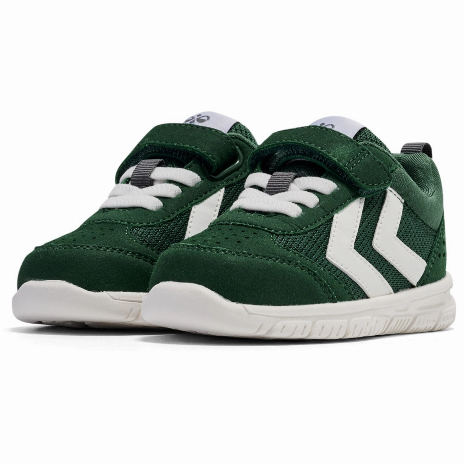 Vibe-Driven Gear Step Into Rhythm Hummel Dark Green Crosslite Infant Sneakers