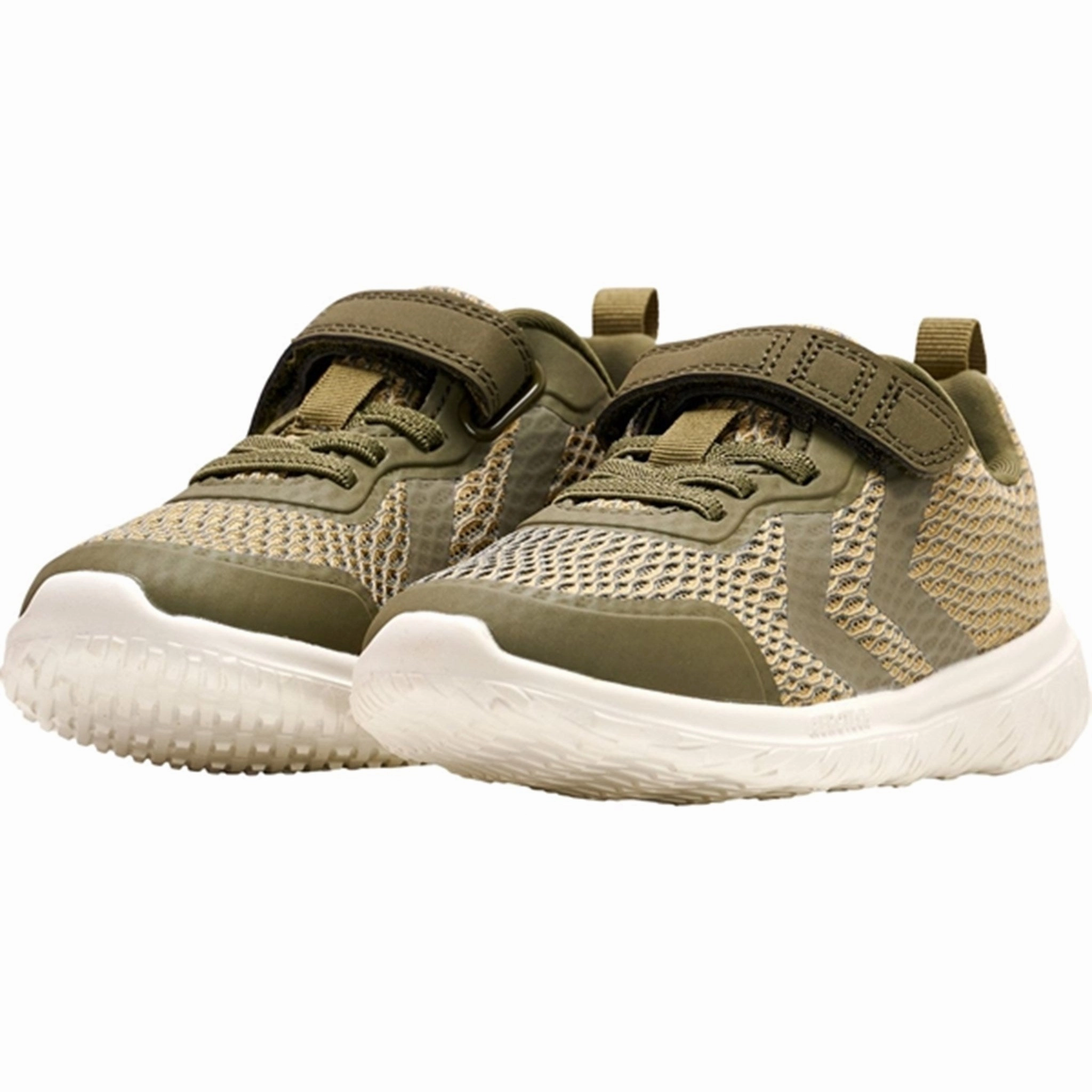 Your Daily System Layer Mindset Hummel Deep Lichen Green Actus Recycled Jr Sneakers