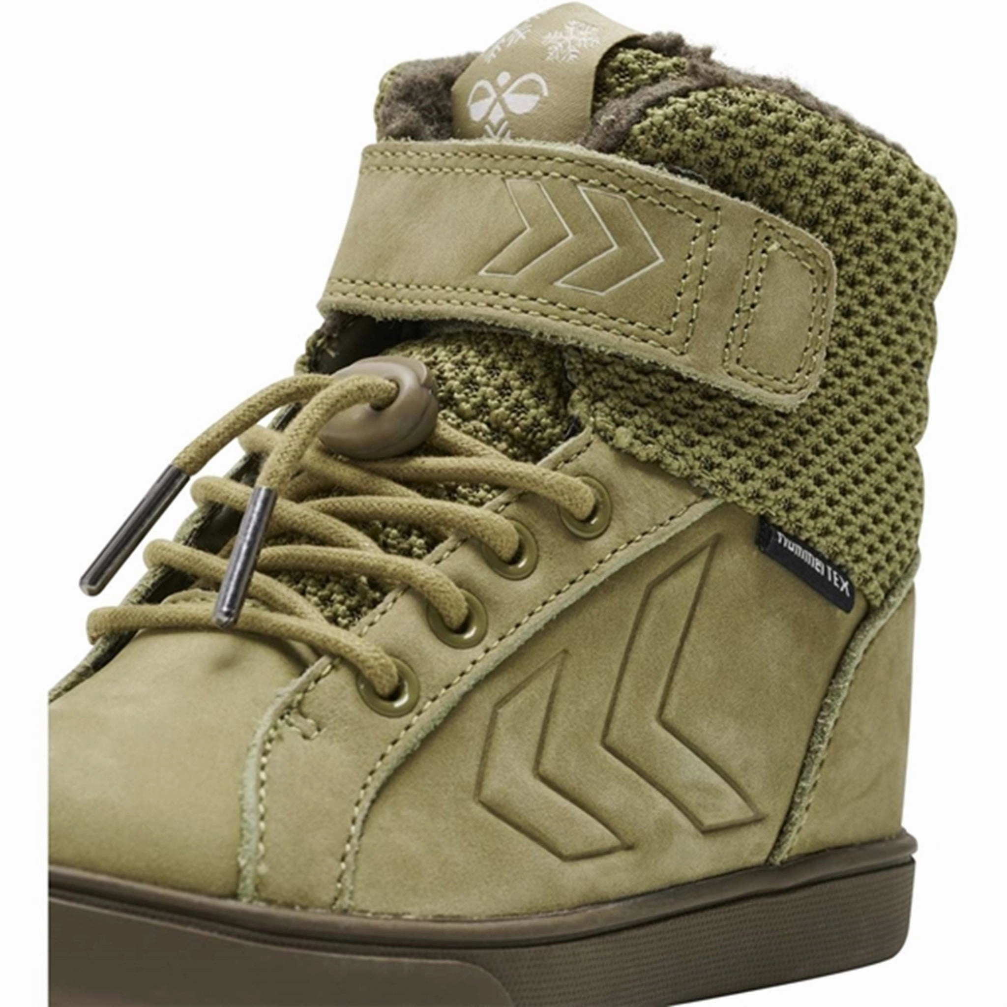 Hummel Green Moss Splash Tex Jr Boots Gear For Today