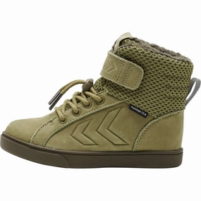 Responsive Design Fluid Profile Hummel Green Moss Splash Tex Jr Boots