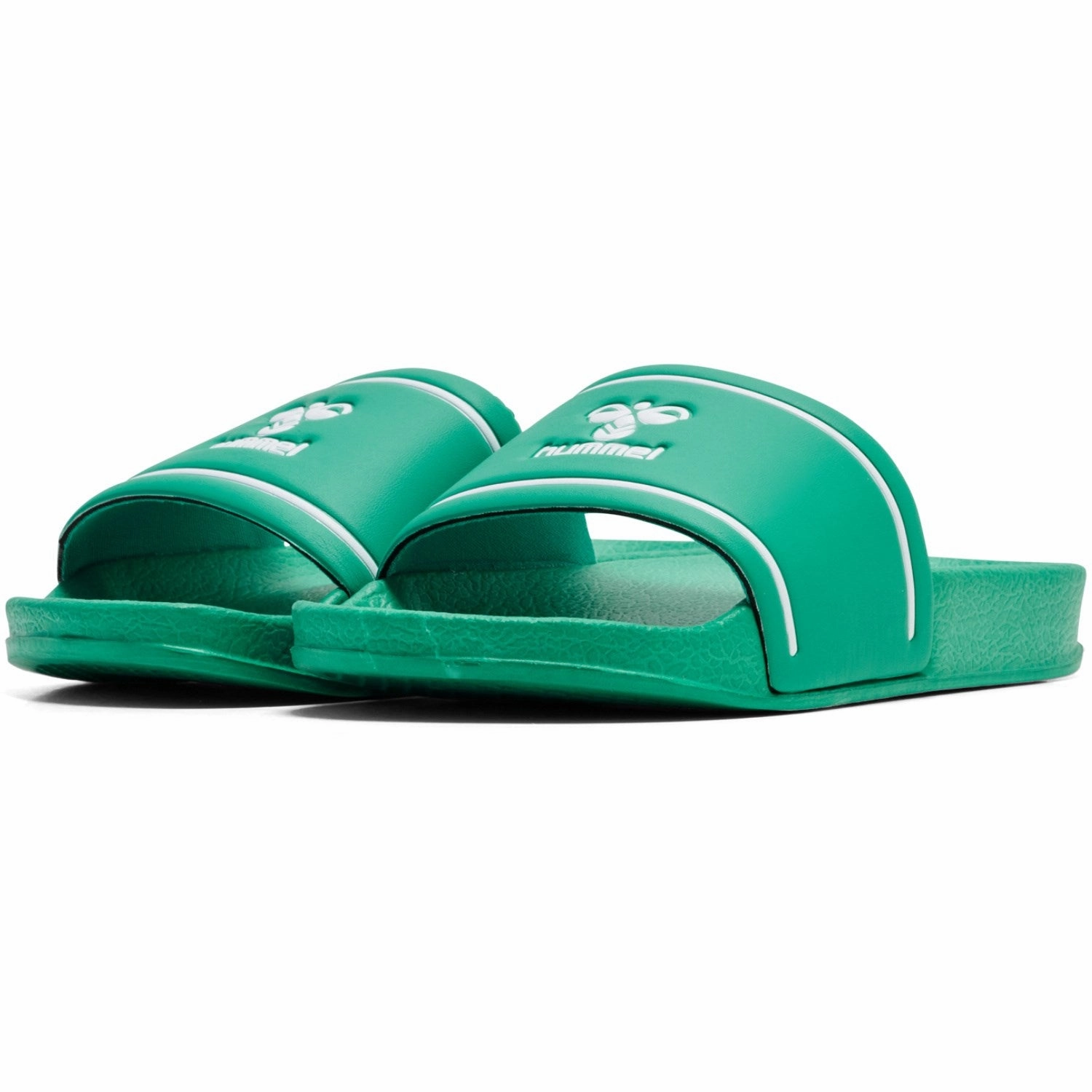 Tailored For Life Hummel Green/White Pool Slide Jr