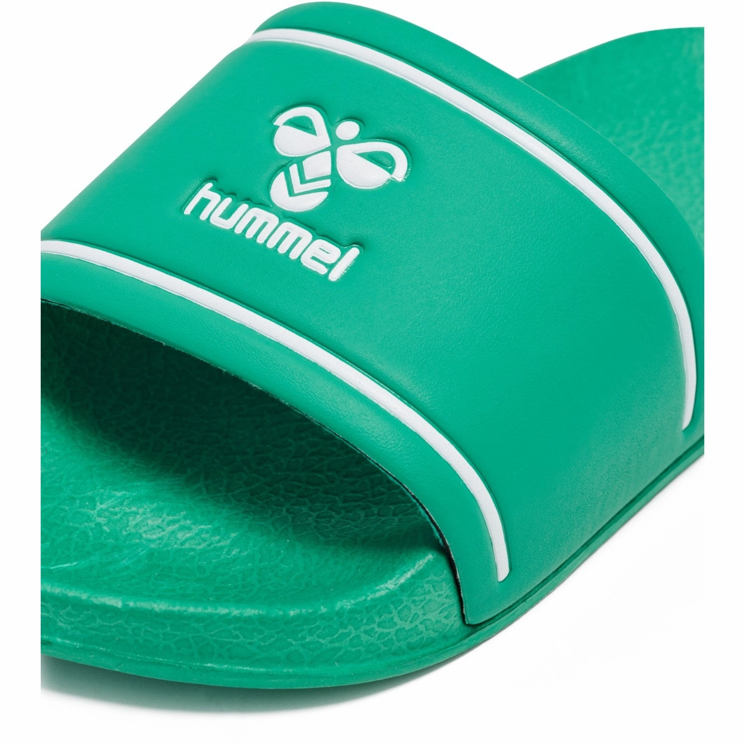 Refined Essentials Your Daily Function Hummel Green/White Pool Slide Jr
