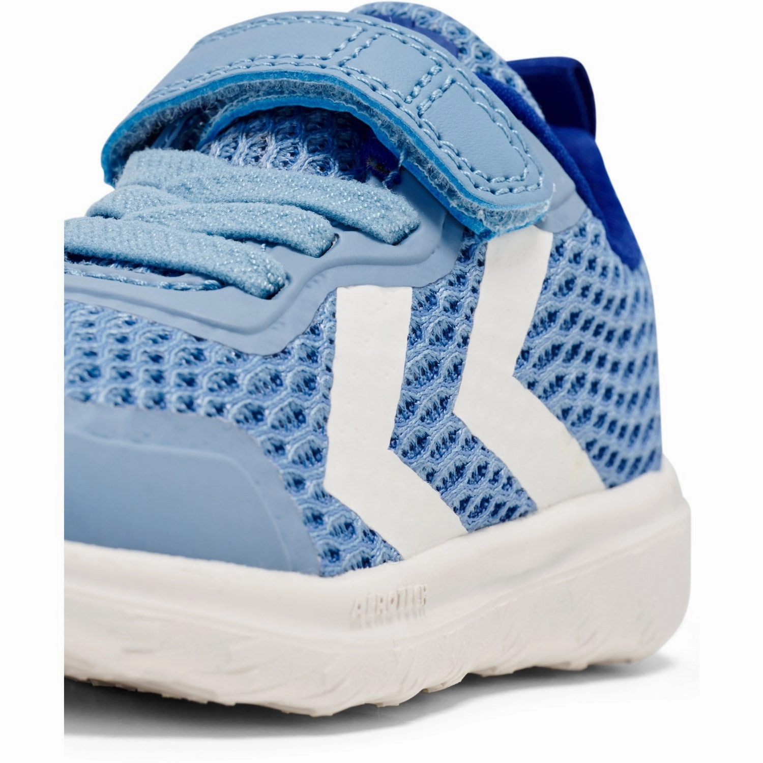 Hummel Lichen Blue Actus Ml Recycled Infant Sneakers Minimal Focus Lifestyle Direction